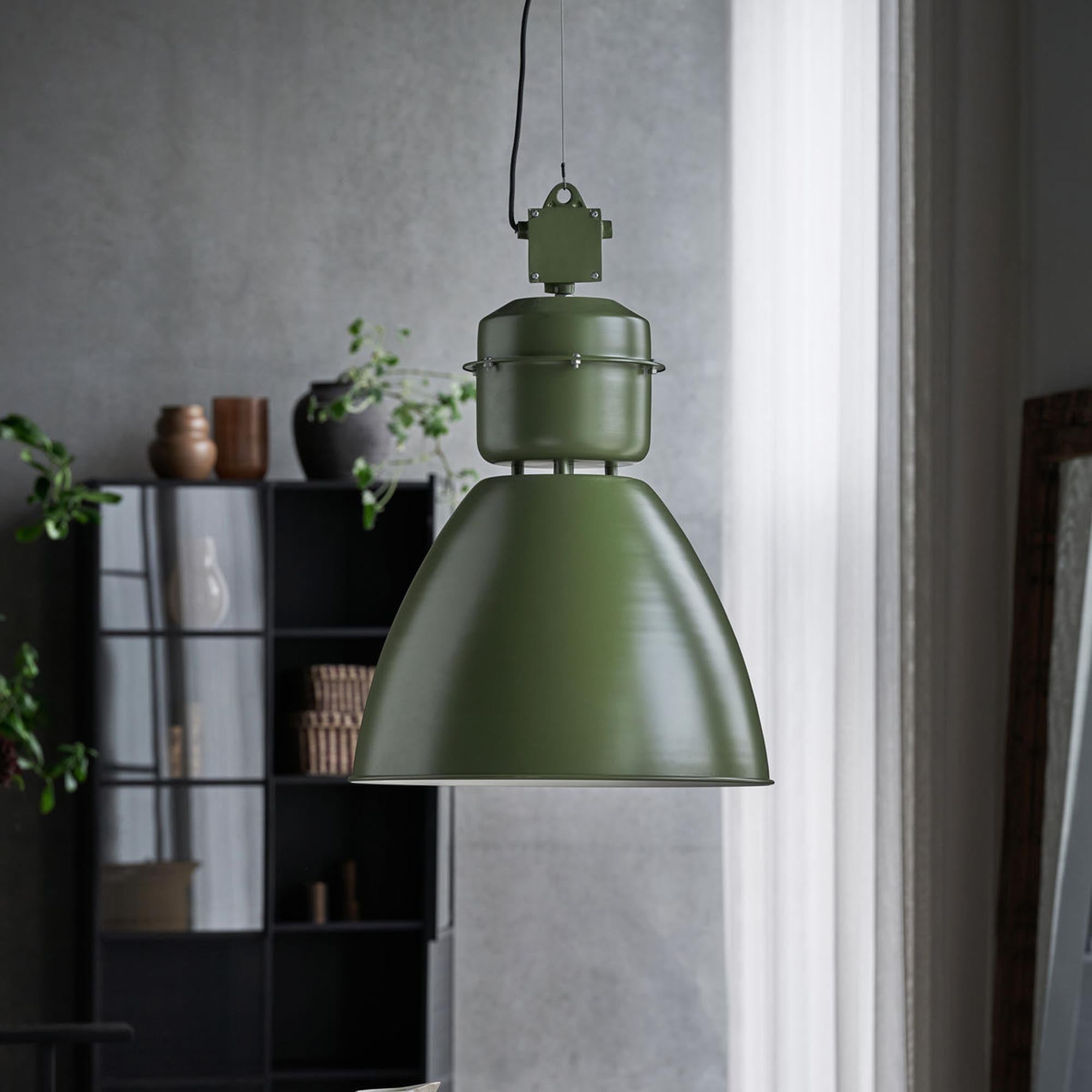 Lampe, HDVolumen, Grün in Grün präsentiert im Onlineshop von KAQTU Design AG. Pendelleuchte ist von House Doctor