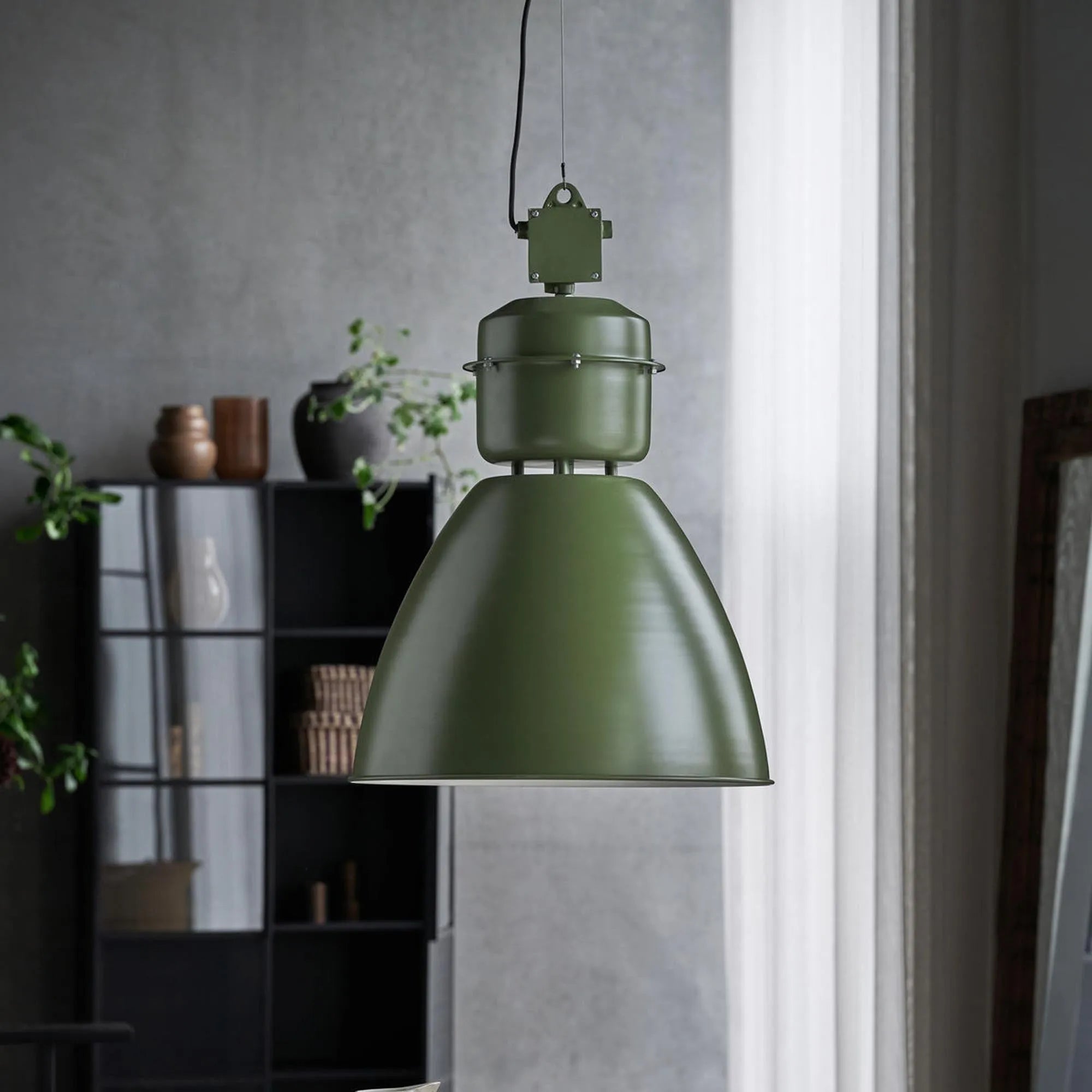 Lampe, HDVolumen, Grün in Grün präsentiert im Onlineshop von KAQTU Design AG. Pendelleuchte ist von House Doctor