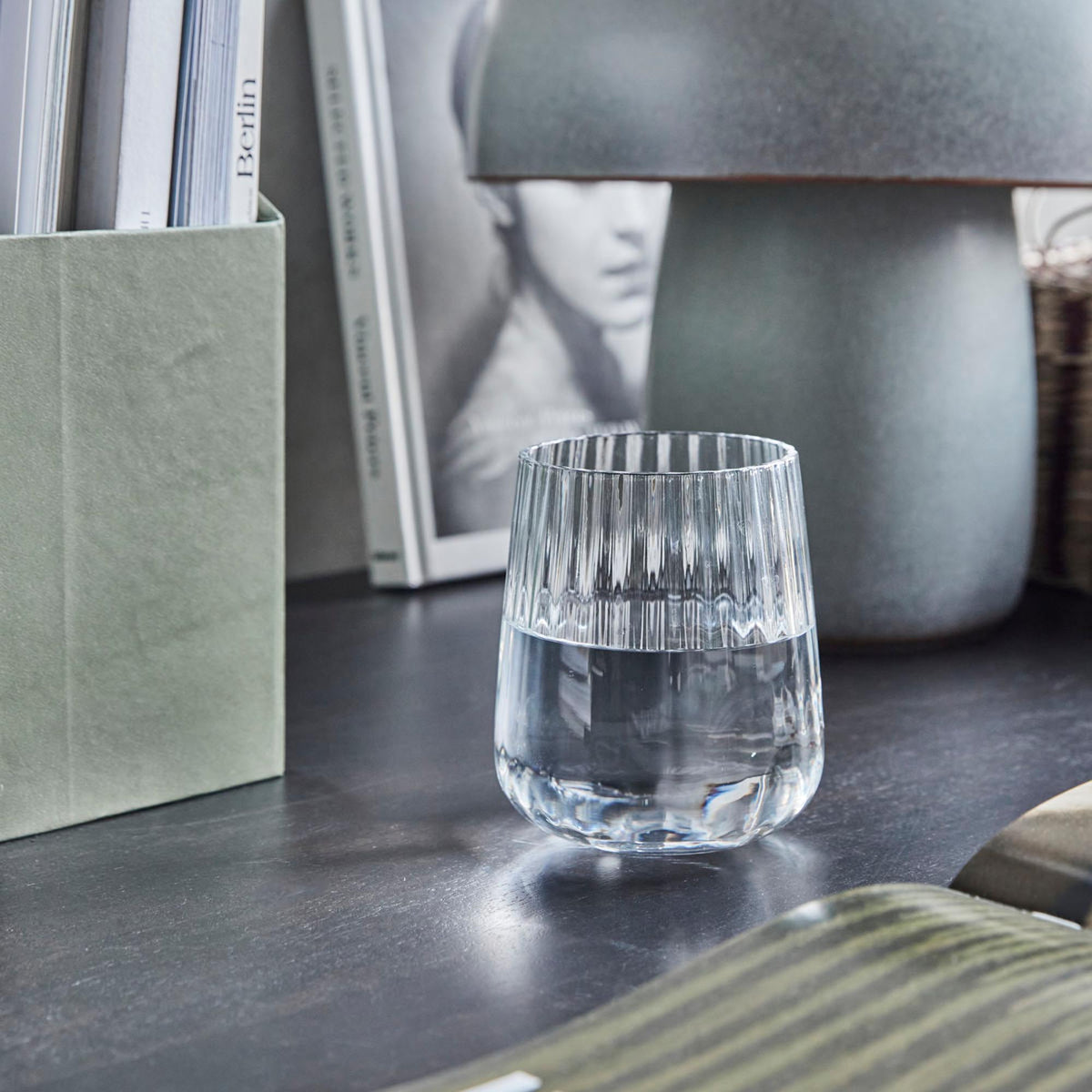Glas, HDRill, Klar in Klar präsentiert im Onlineshop von KAQTU Design AG. Trinkgläser ist von House Doctor