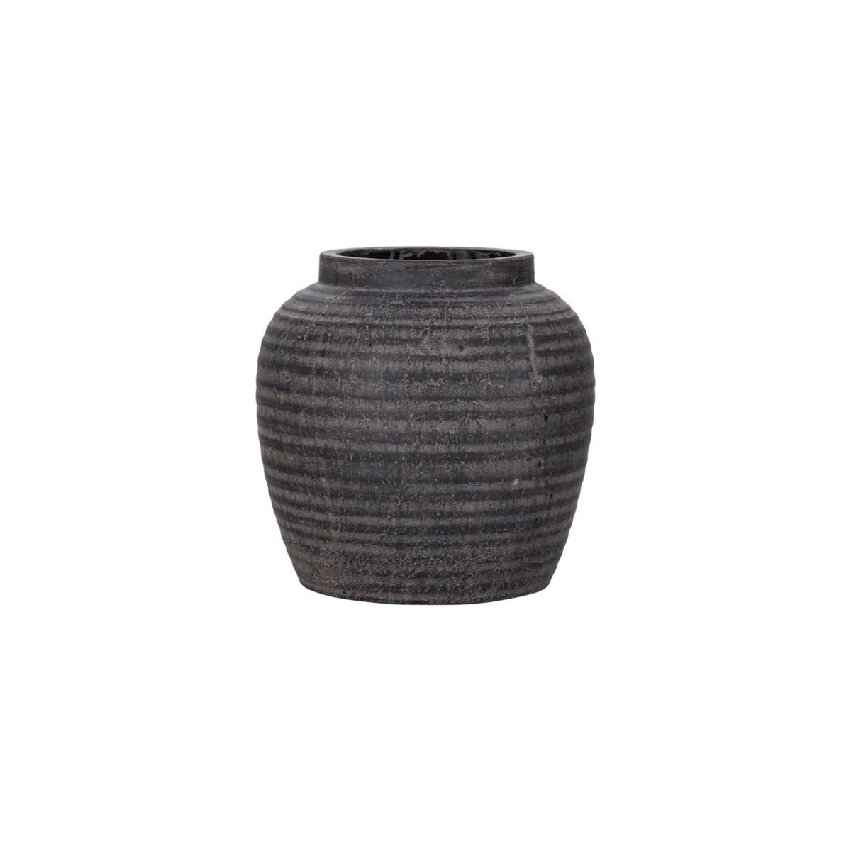 Blumentopf, HDHafa, Grau/braun in Grau/braun präsentiert im Onlineshop von KAQTU Design AG. Blumentopf ist von House Doctor