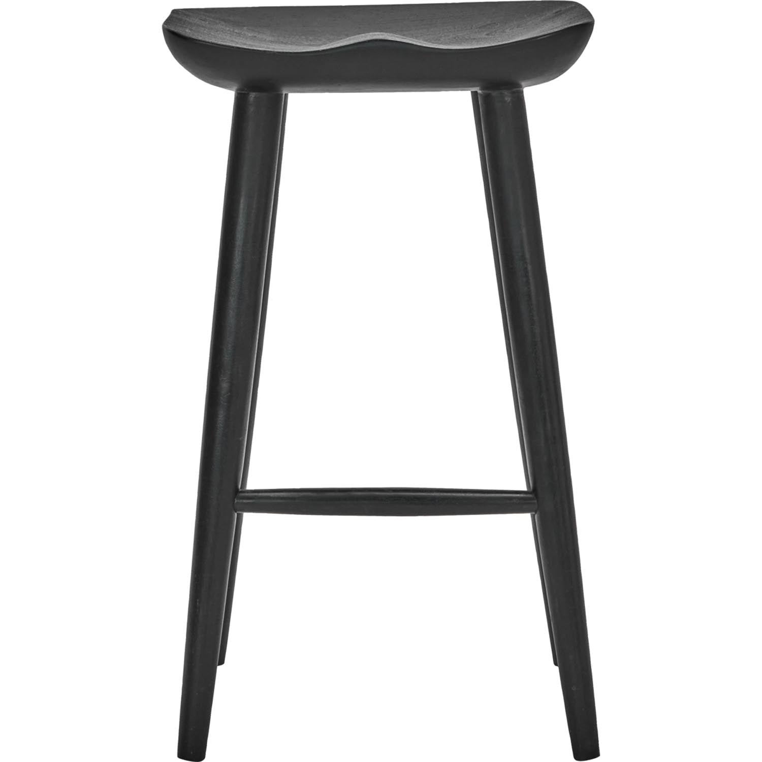 Eleganter schwarzer Barhocker HDBar von House Doctor, ideal für stilvolle Wohnräume und moderne Bars.