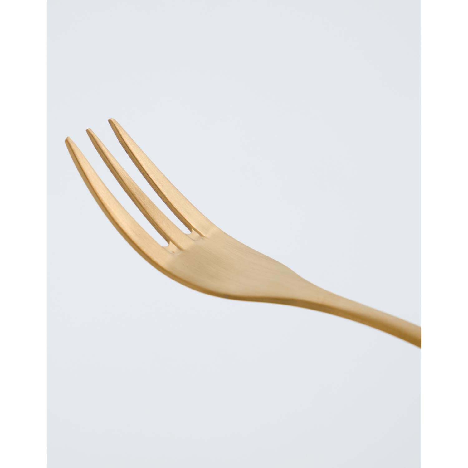 Elegante Kuchengabeln in Gold, aus Edelstahl, für stilvolle Dessertmomente. Set mit 4 Gabeln, langlebig und luxuriös.