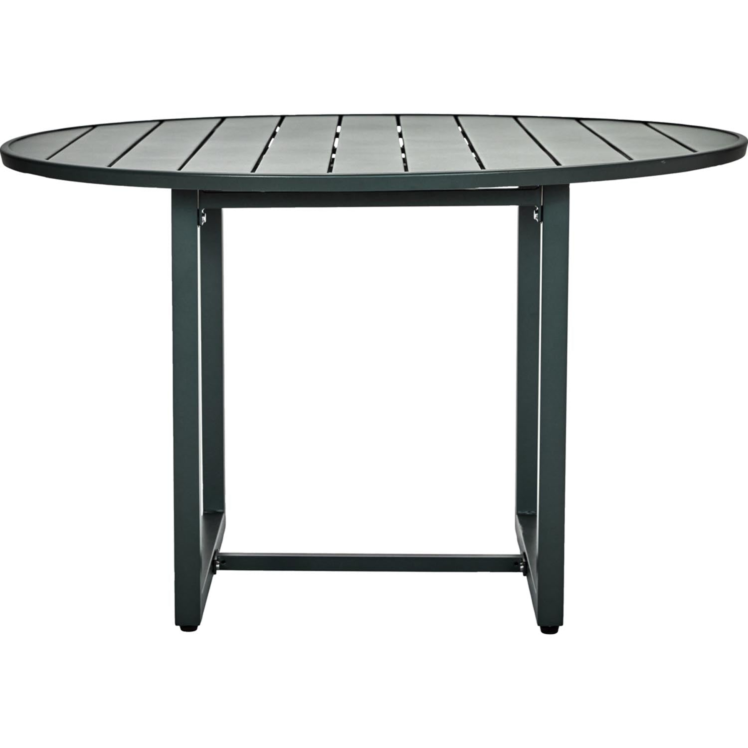 Moderner Gartentisch HDHelo in lebhaftem Grün von House Doctor, ideal für entspannte Outdoor-Momente und elegante Gartenfeiern.