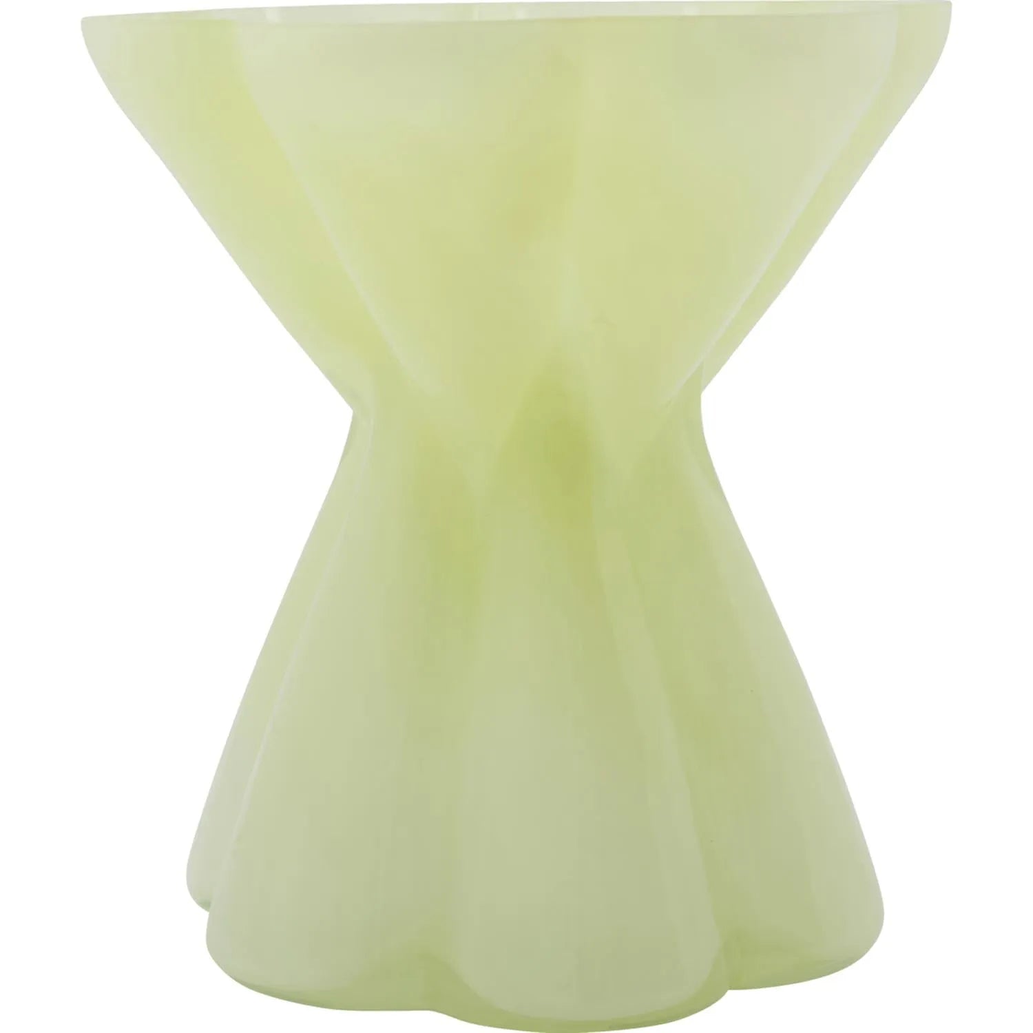 Die Vase HDSay von House Doctor: Mundgeblasenes Glas, zarter Gelbton, elegantes Design – ein dekoratives Highlight für jeden Raum.