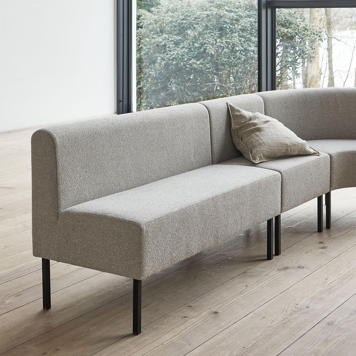 Sofa, Natur, 2 seater in Natur präsentiert im Onlineshop von KAQTU Design AG. 2er Sofa ist von House Doctor