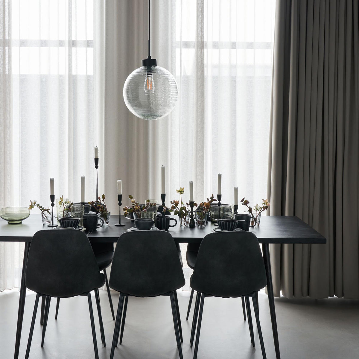 Lampe, Gaia in Klar präsentiert im Onlineshop von KAQTU Design AG. Pendelleuchte ist von House Doctor