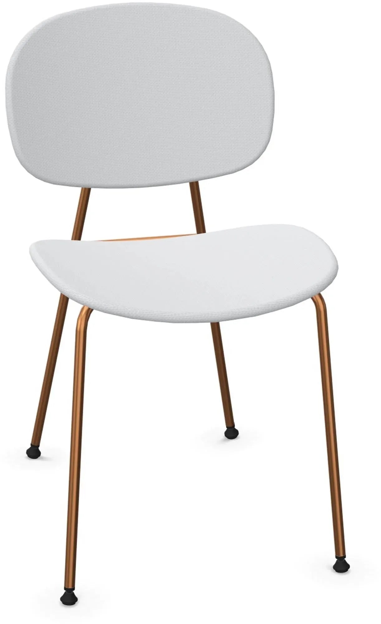 TONDINA POP gepolstert in Grau / Kupfer präsentiert im Onlineshop von KAQTU Design AG. Stuhl ist von Infiniti Design