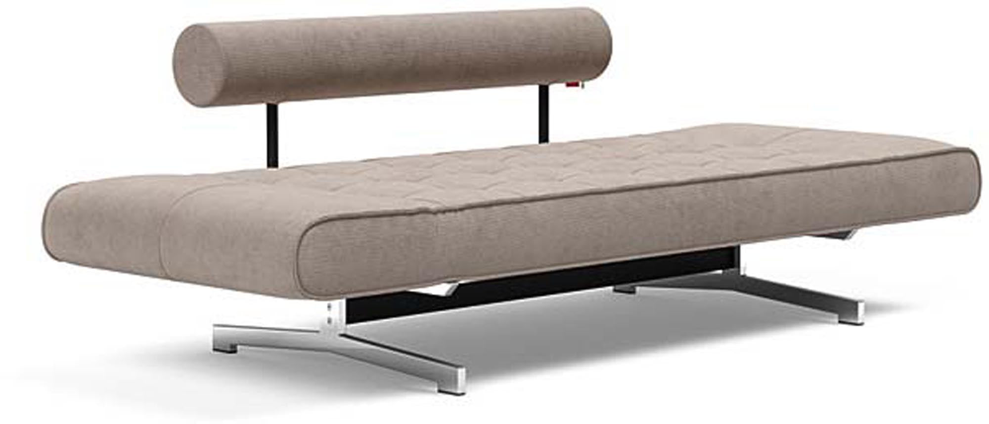 Erleben Sie das Ghia Klappsofa 80 Chrom von Innovation Living – elegantes Design, platzsparend und vielseitig, perfekt für moderne Wohnräume.