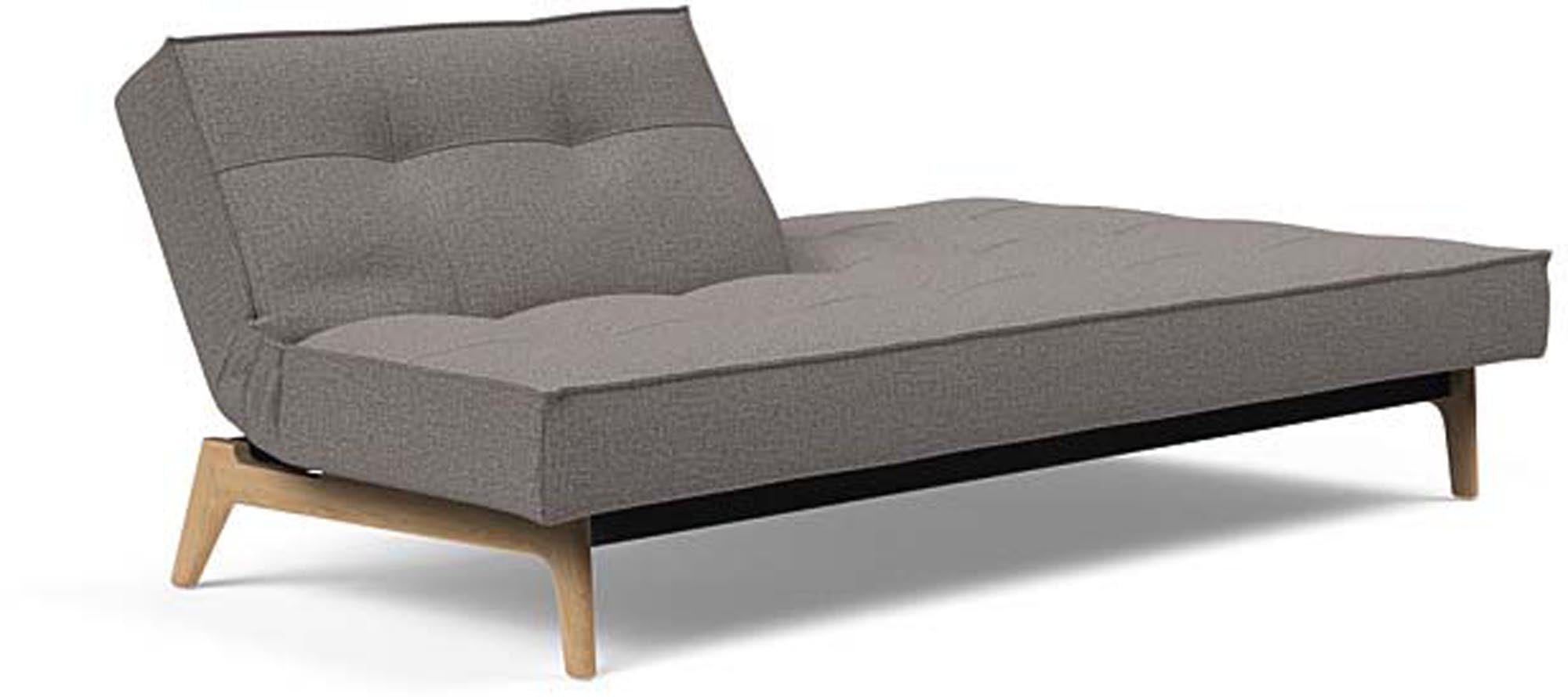 Das Splitback Sofabett 115 Eik von Innovation Living bietet modernes Design und vielseitige Nutzung – perfekt für jedes Zuhause und überraschende Übernachtungen.