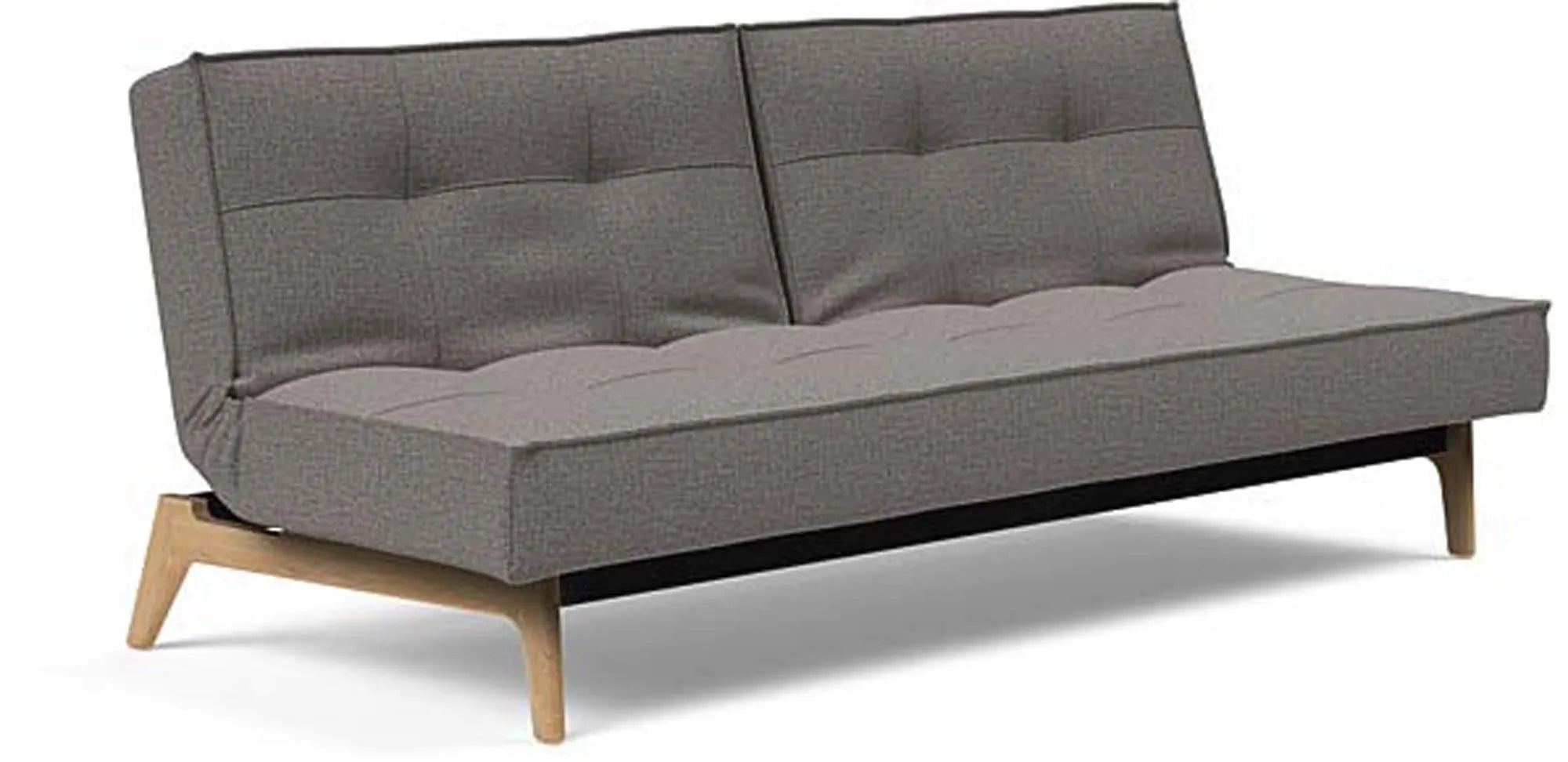 Stilvolles Splitback Sofabett 210 Eik: Komfort trifft Funktionalität.