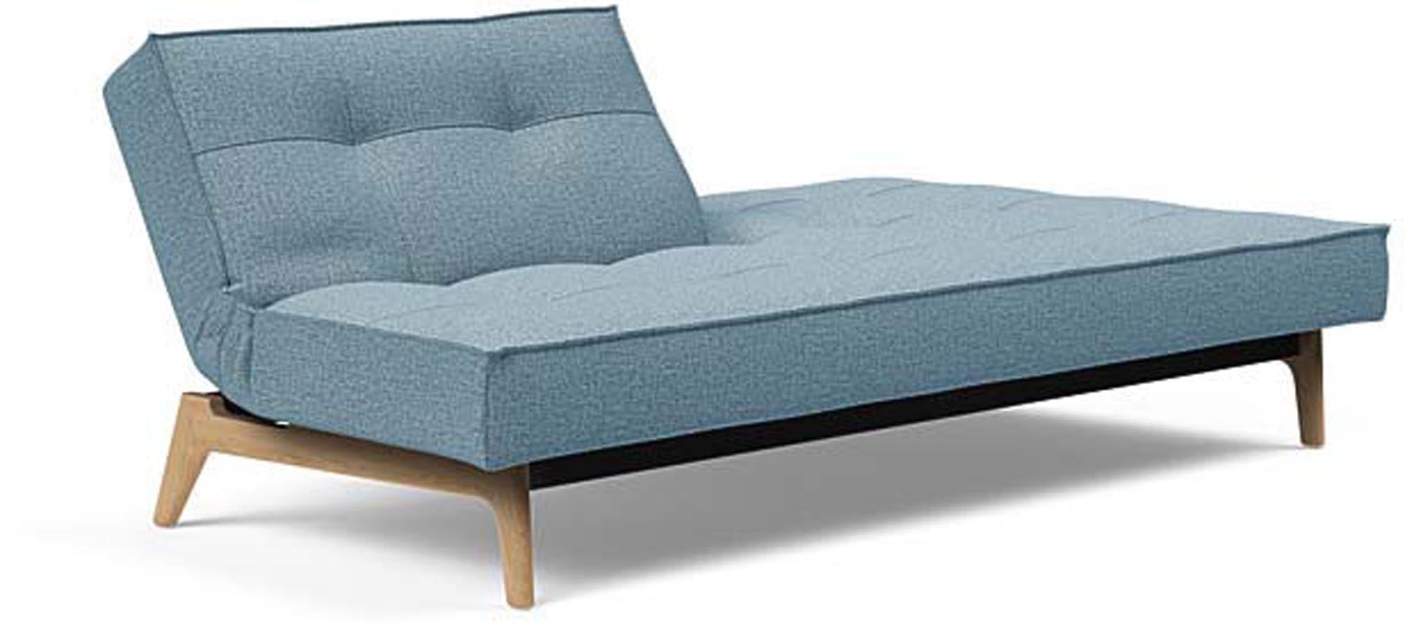 Das Splitback Sofabett 115 Eik von Innovation Living vereint stilvolle Eleganz mit Funktionalität – ideal für Gäste und kleine Räume.