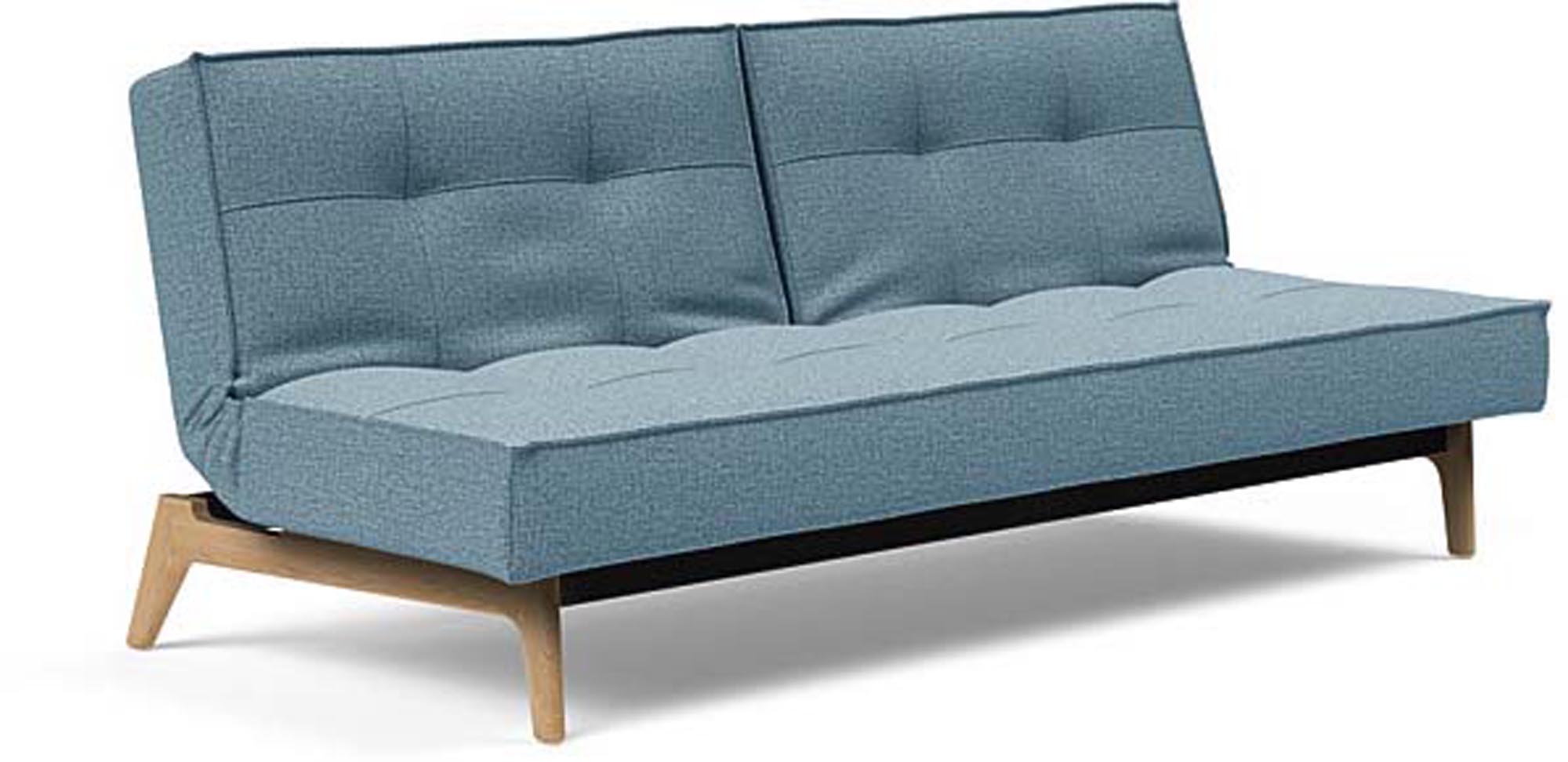 Das Splitback Sofabett 115 Eik von Innovation Living vereint stilvolle Eleganz mit Funktionalität – ideal für Gäste und kleine Räume.