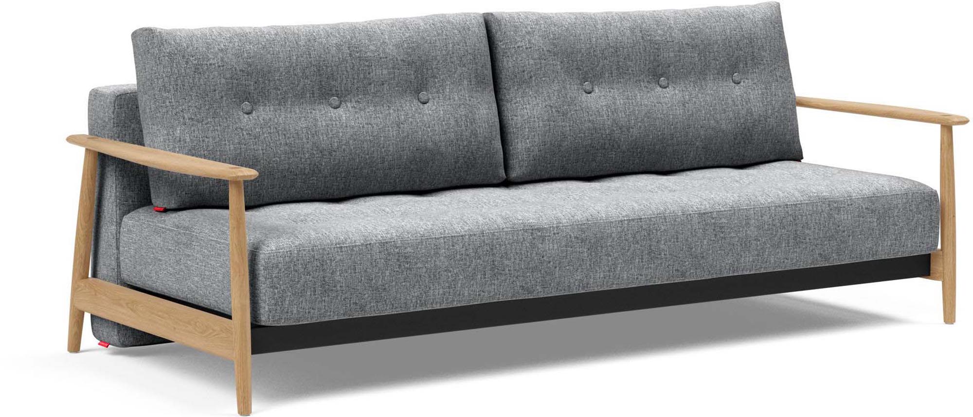 Eluma Bettsofa 140: Elegantes, platzsparendes Sofa mit innovativem Schlafmechanismus. Perfekt für Gäste und moderne Wohnkonzepte.