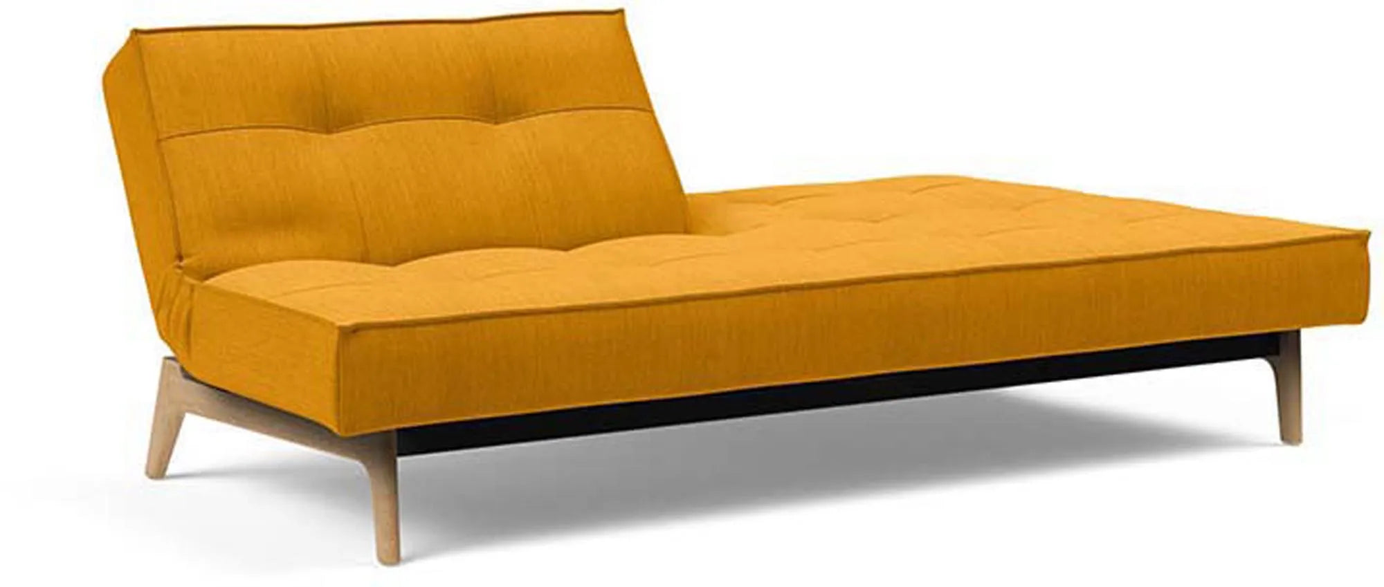 Stilvolles Splitback Sofabett 210 Eik: Komfort trifft Funktionalität.