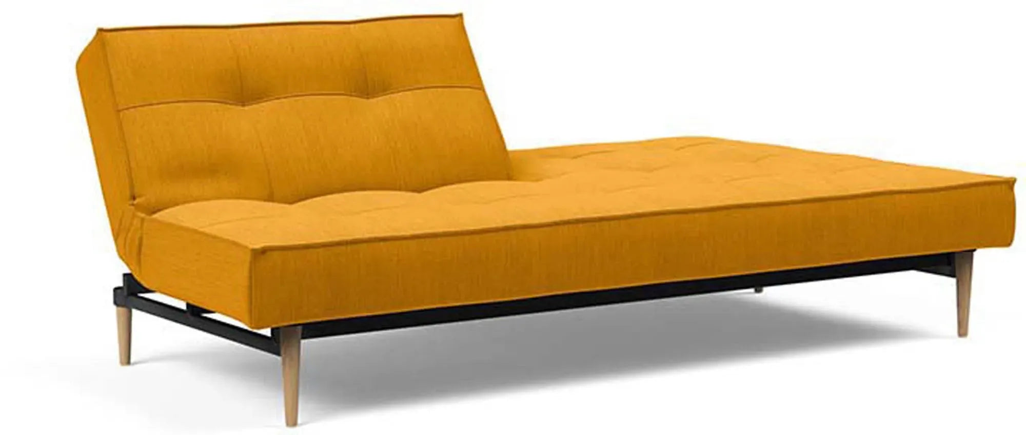 Splitback Sofabett 210: Skandinavisches Design trifft auf Flexibilität.