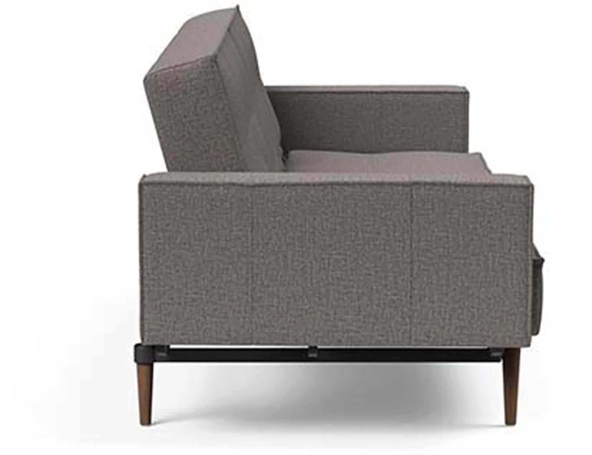 Elegantes Splitback Sofabett 210 mit Armlehnen von Innovation Living.