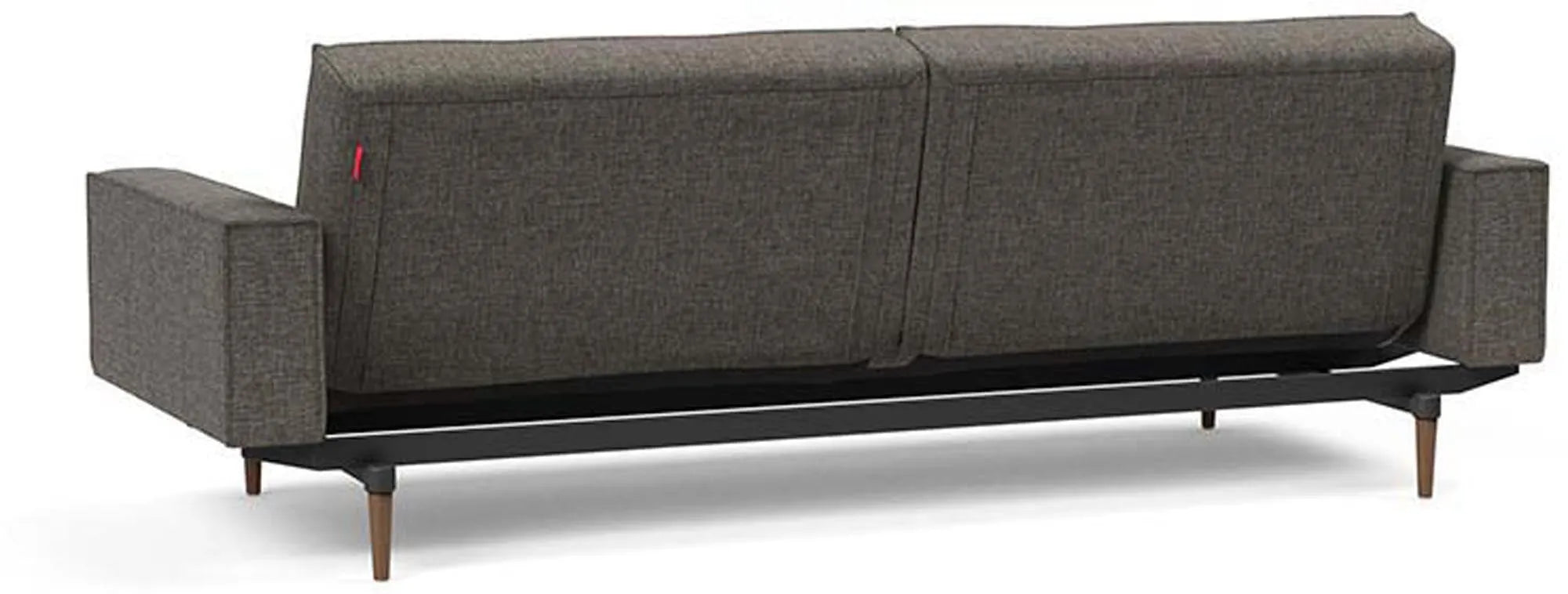 Elegantes Splitback Sofabett 210 mit Armlehnen von Innovation Living.