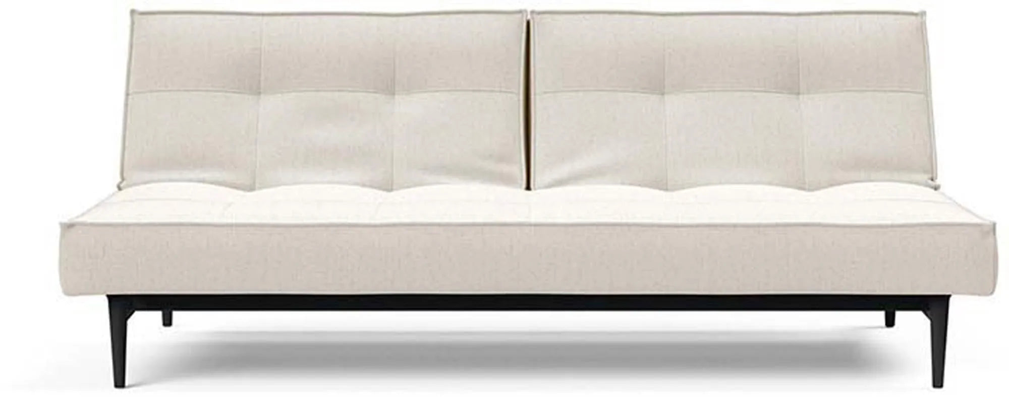 Elegantes Splitback Sofabett 210: Vielseitigkeit im skandinavischen Stil.