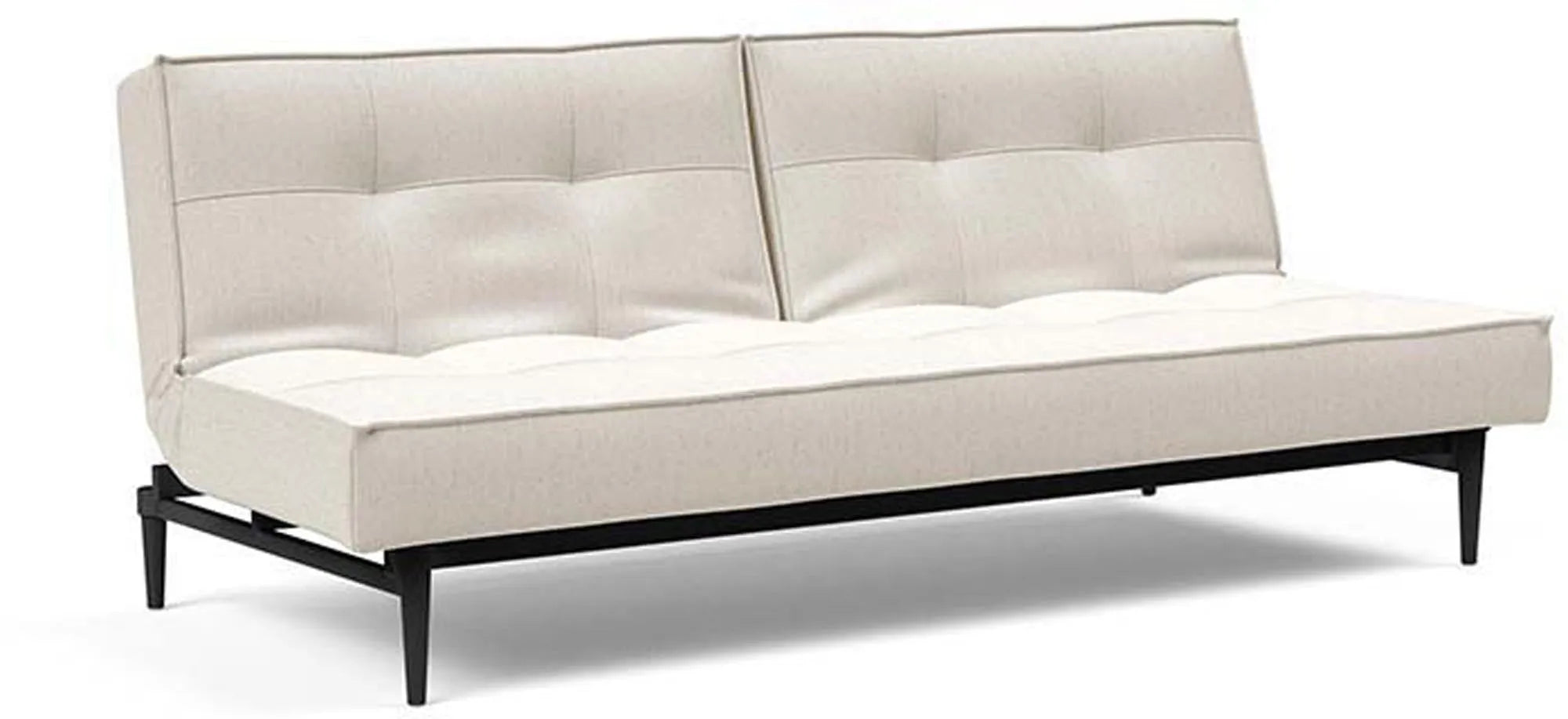 Splitback Sofabett 210: Skandinavische Eleganz und Funktionalität.