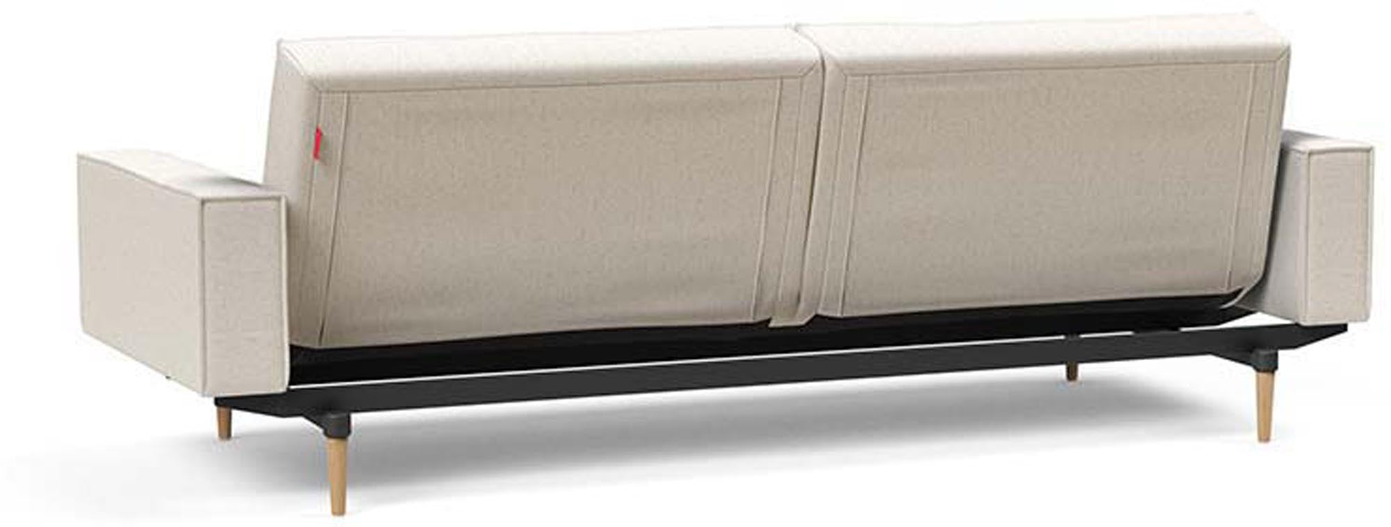 Das Splitback Sofabett 115 Styletto von Innovation Living kombiniert elegantes Design mit praktischer Funktionalität. Perfekt für jedes Zuhause.