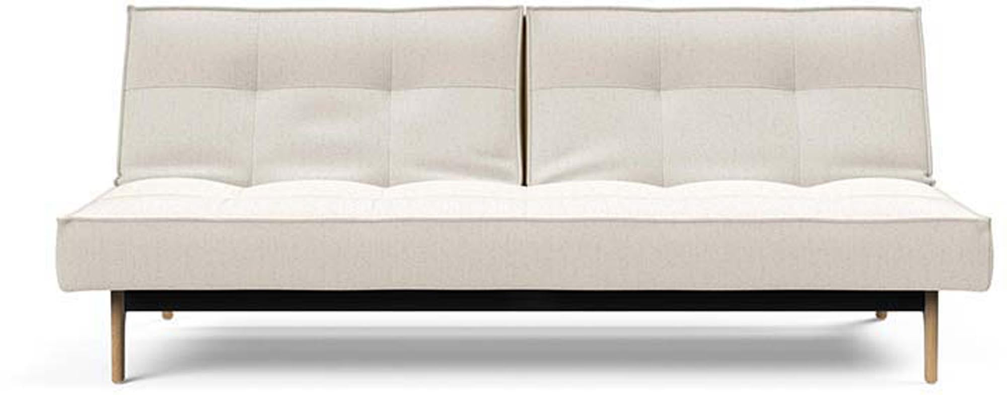 Das Splitback Sofabett 115 Eik von Innovation Living vereint stilvolle Eleganz mit Funktionalität – ideal für Gäste und kleine Räume.