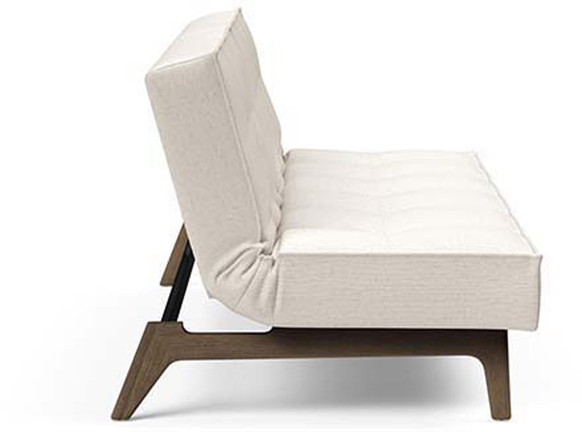 Das Splitback Sofabett 115 Eik von Innovation Living vereint stilvolle Eleganz mit Funktionalität – ideal für Gäste und kleine Räume.