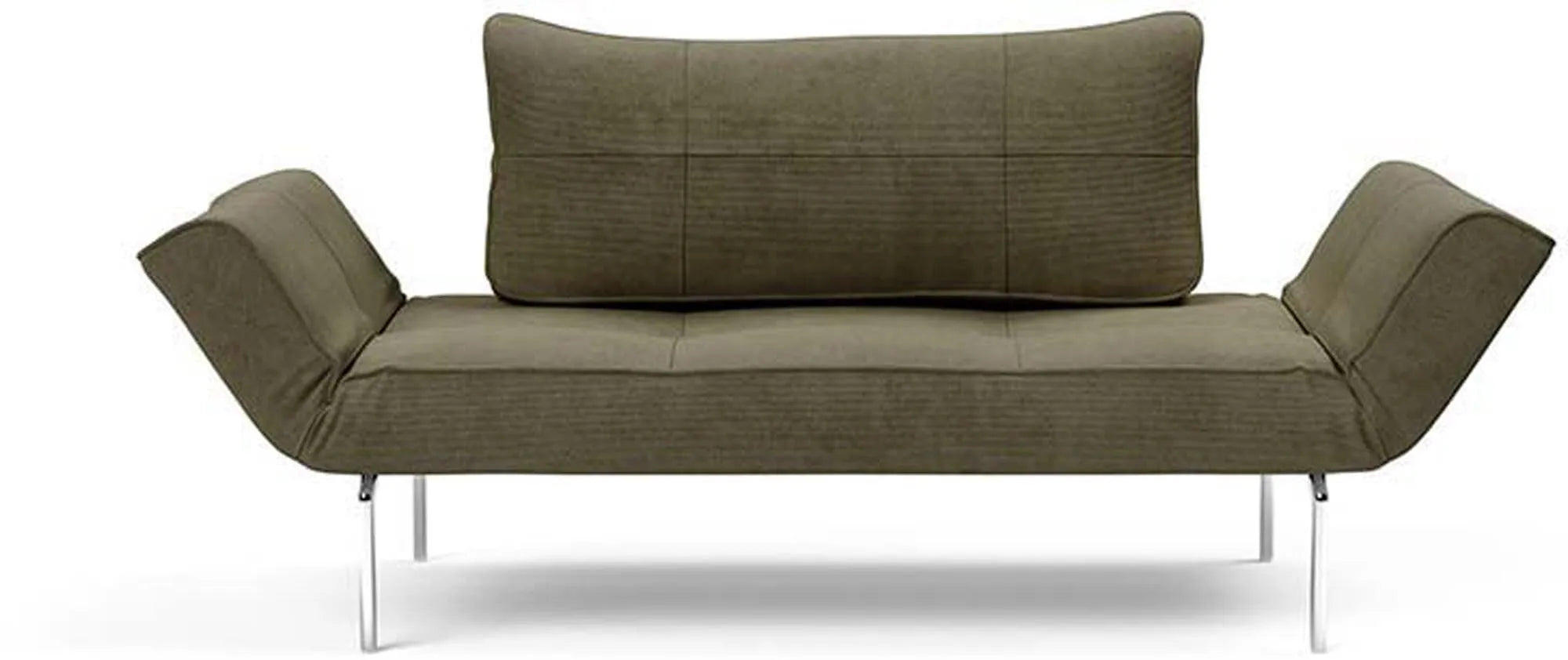 Zeal Klappsofa 200 Straw: Kompaktes Sofa mit skandinavischem Flair.