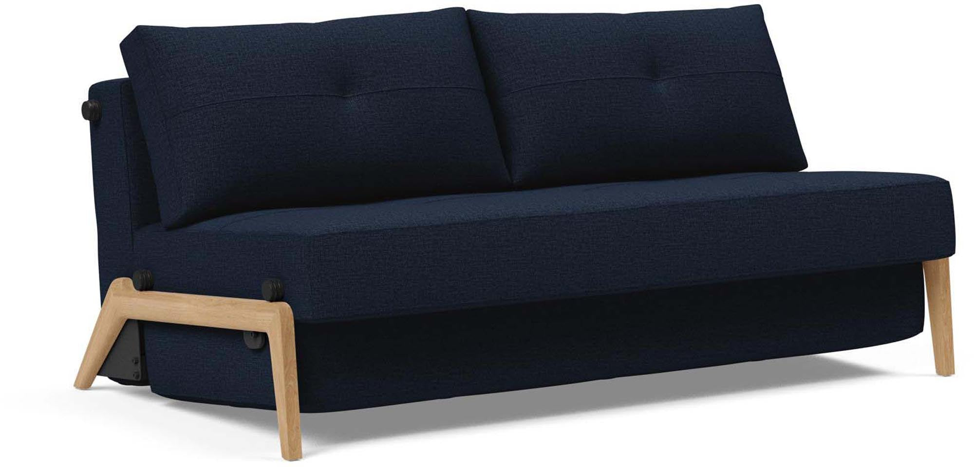 Das Cubed Klappsofa 160 von Innovation Living vereint modernes Design mit praktischer Funktionalität. Ideal für kompakte Wohnräume und Übernachtungsgäste.
