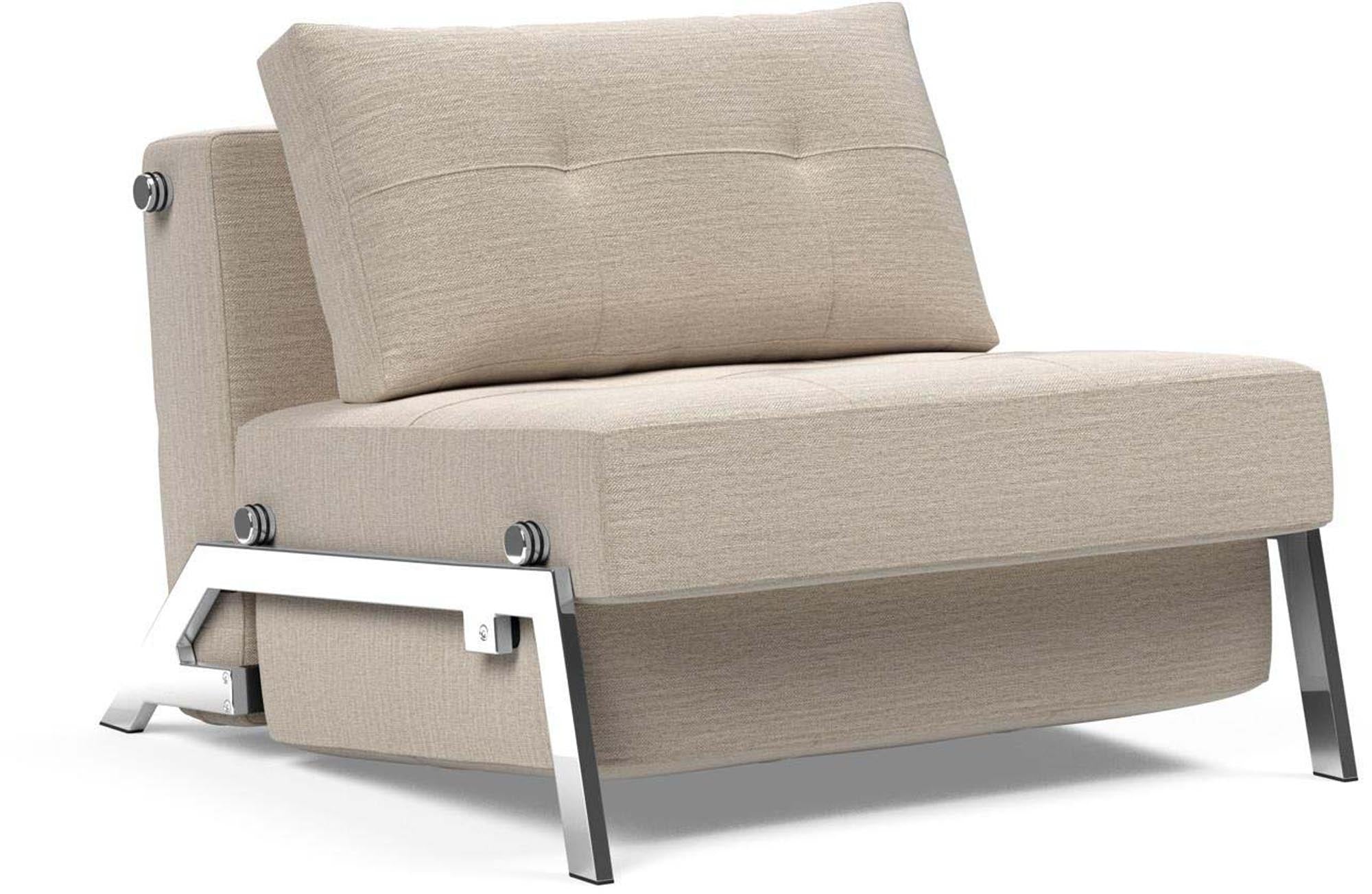 Der Cubed Sessel 90 von Innovation Living ist ein stilvoller, funktionaler Sessel mit Schlafsofa-Funktion und modernem Design.