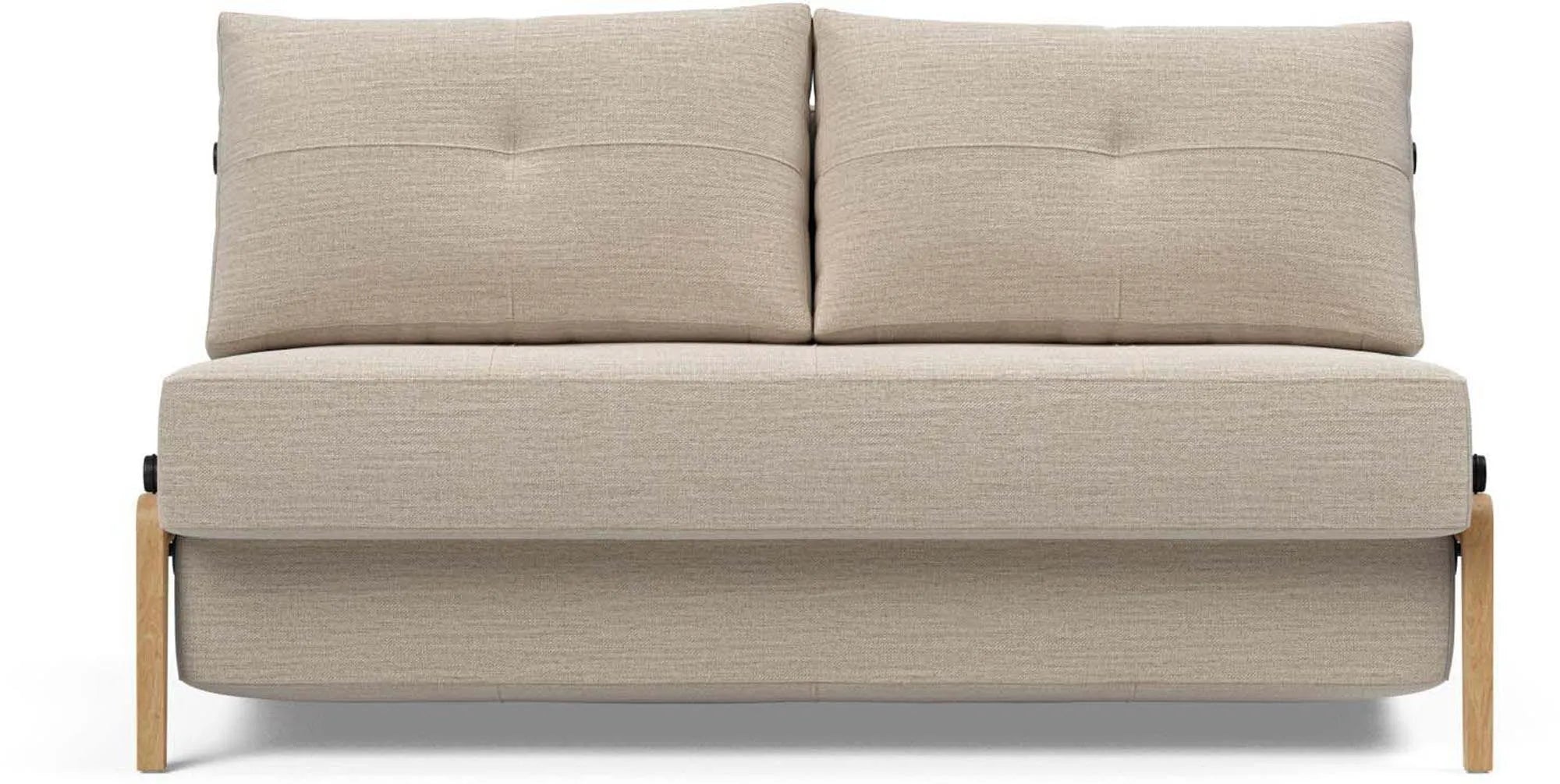 Cubed Klappsofa 140: Kompakte Eleganz für modernes Wohnen.