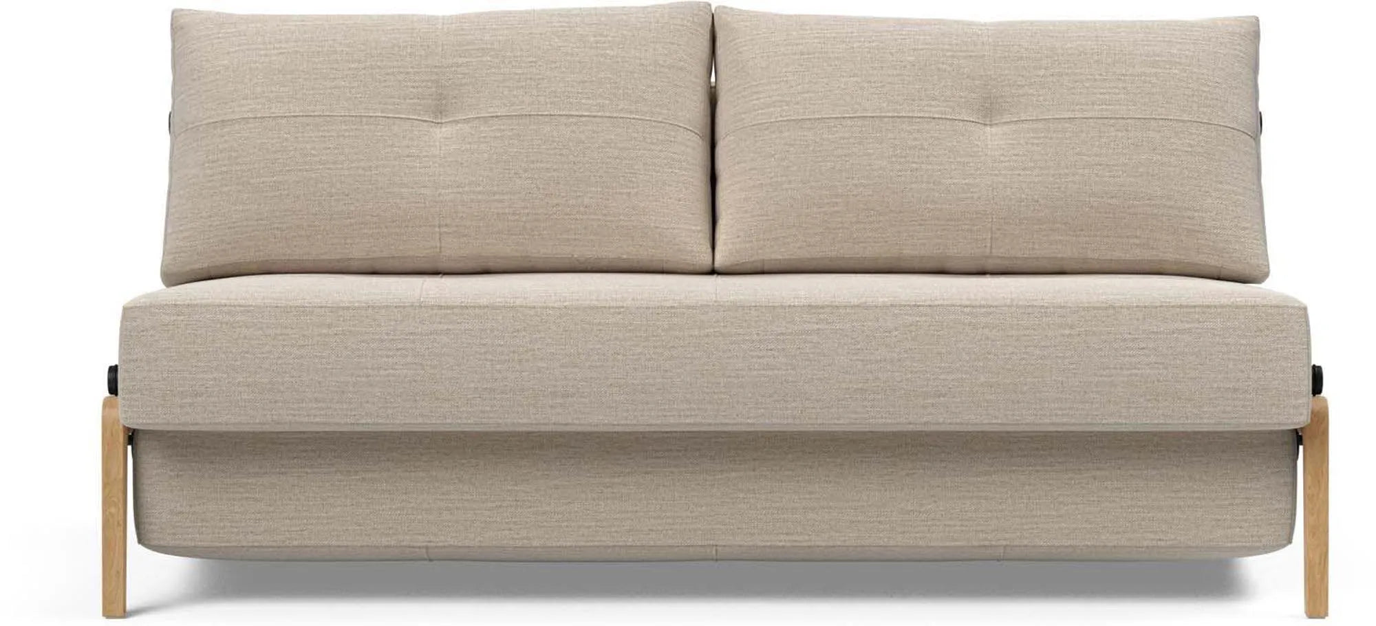 Cubed Klappsofa 160: Elegante Funktionalität für kleine Räume.