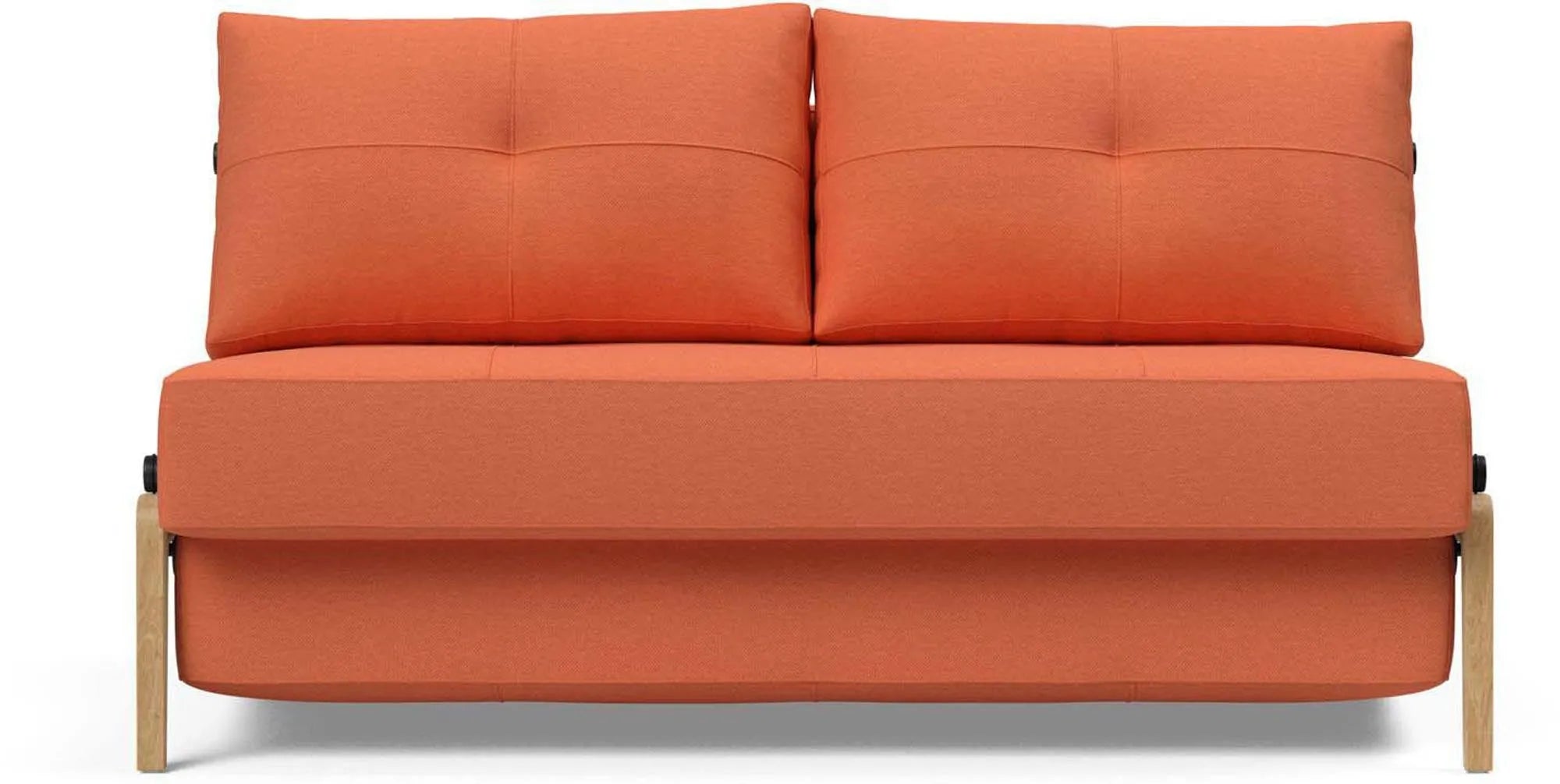 Cubed Klappsofa 140: Kompakte Eleganz für modernes Wohnen.