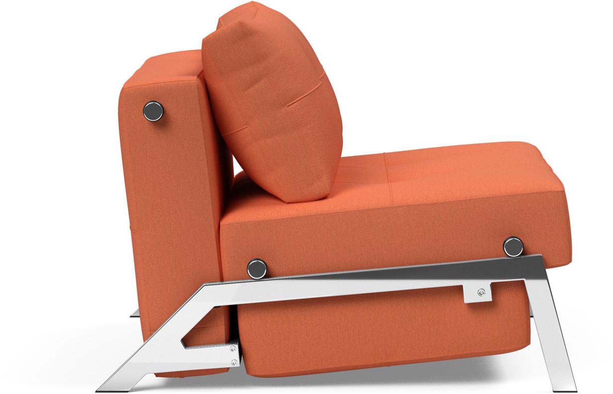 Der Cubed Sessel 90 von Innovation Living ist ein stilvoller, funktionaler Sessel mit Schlafsofa-Funktion und modernem Design.