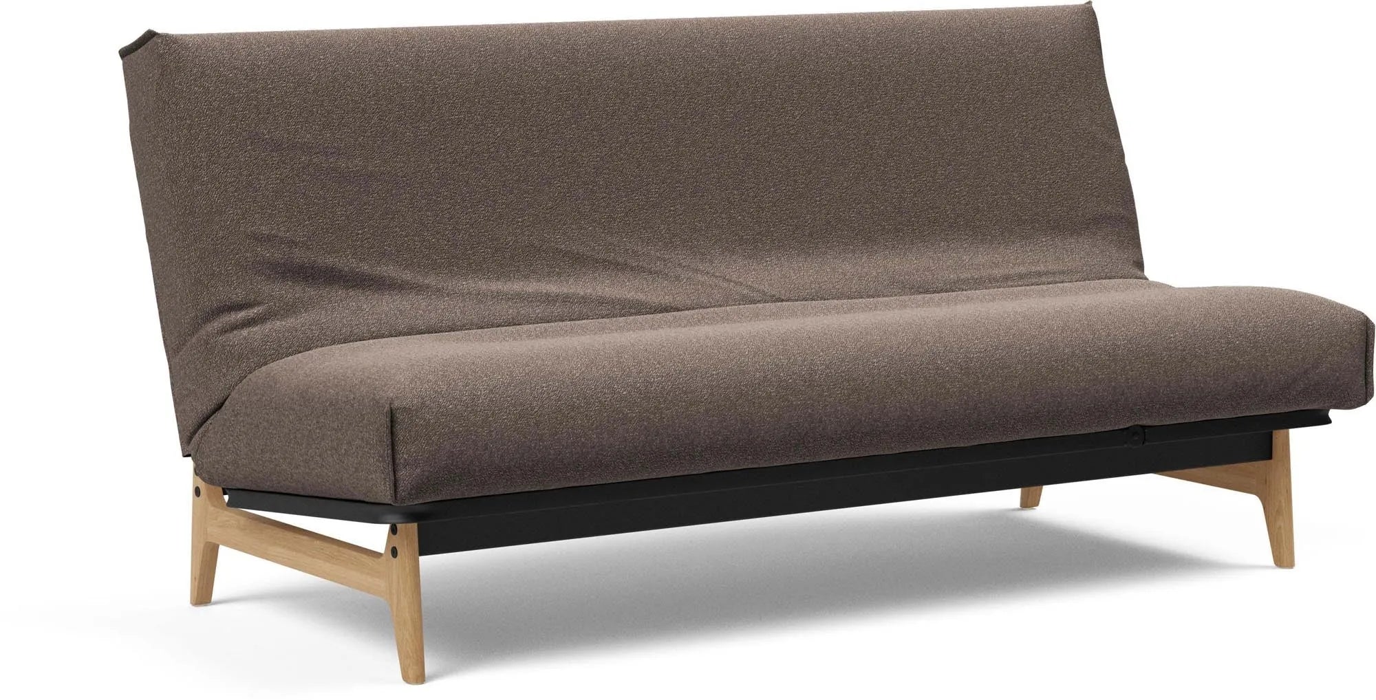 Aslak 140: Vielseitiges Bettsofa mit skandinavischem Design.