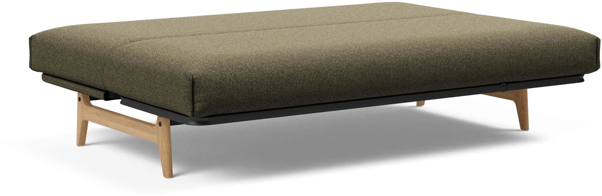 Aslak 140: Stilvolles Bettsofa mit nordischer Eleganz und Funktion.