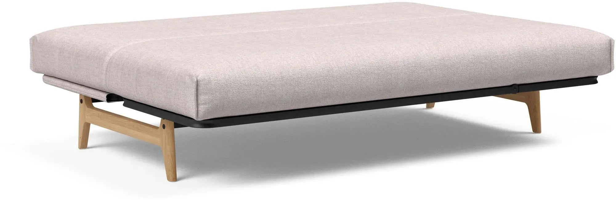 Aslak 140: Stilvolles Bettsofa mit nordischer Eleganz und Funktion.