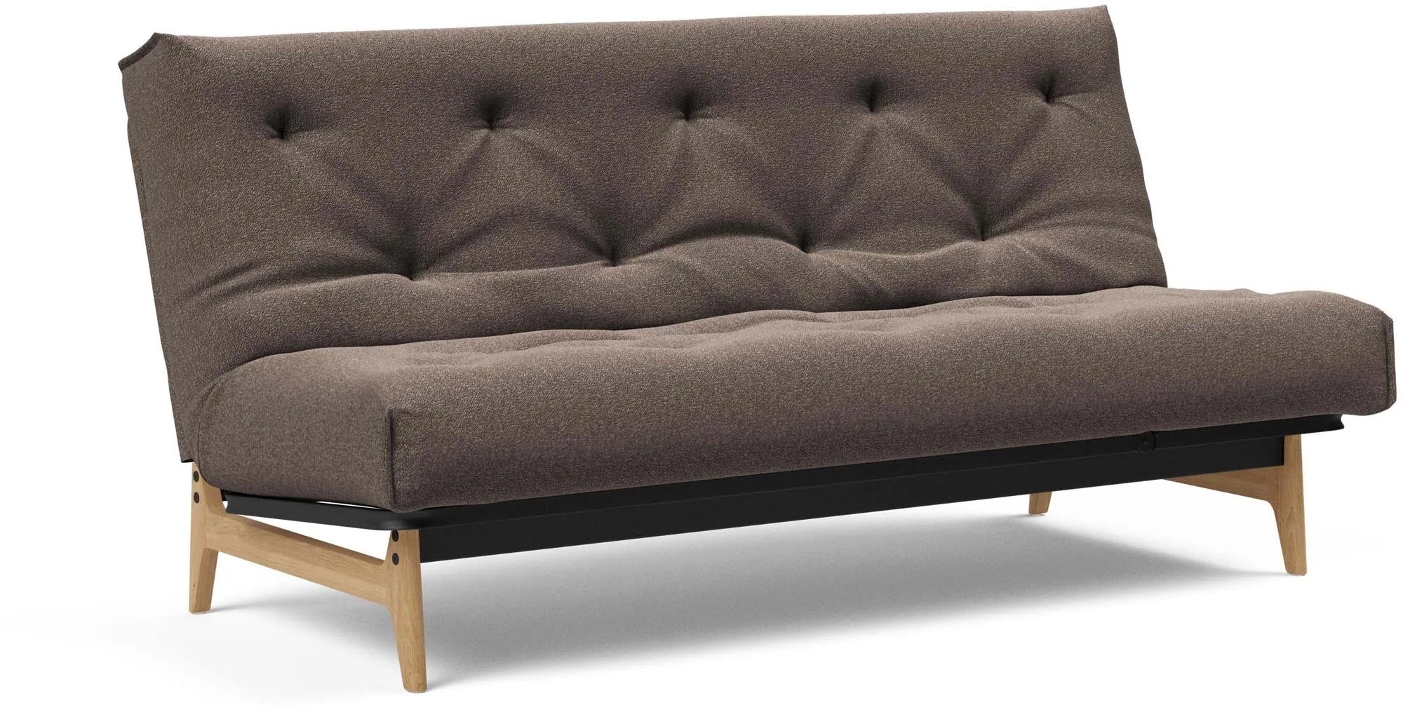 Aslak 140: Stilvolles Bettsofa mit skandinavischem Flair.