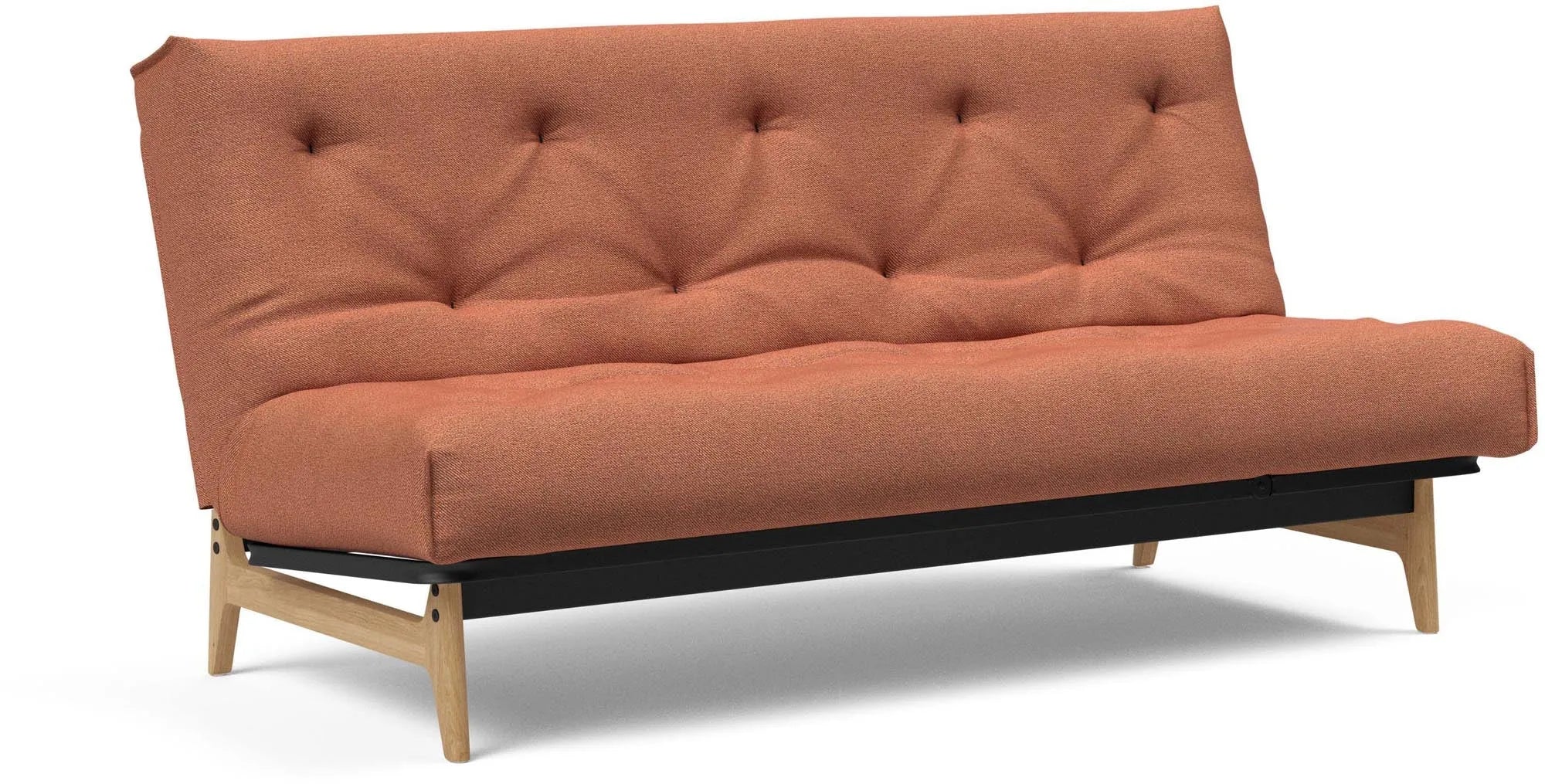 Aslak 140: Vielseitiges Sofa mit nordischem Design und Komfort.