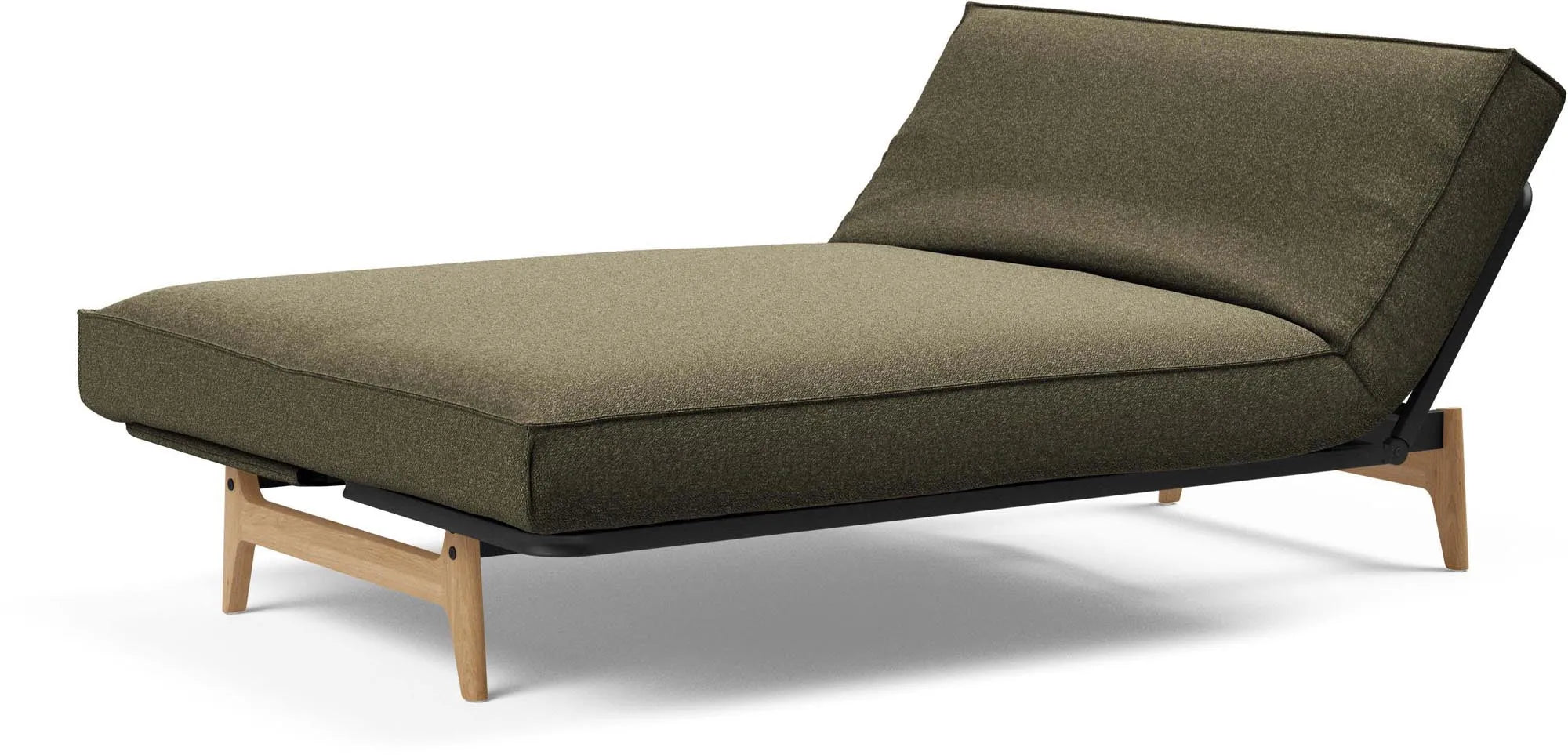 Modernes Aslak 140 Bettsofa mit strapazierfähigem Sharp Plus Bezug.