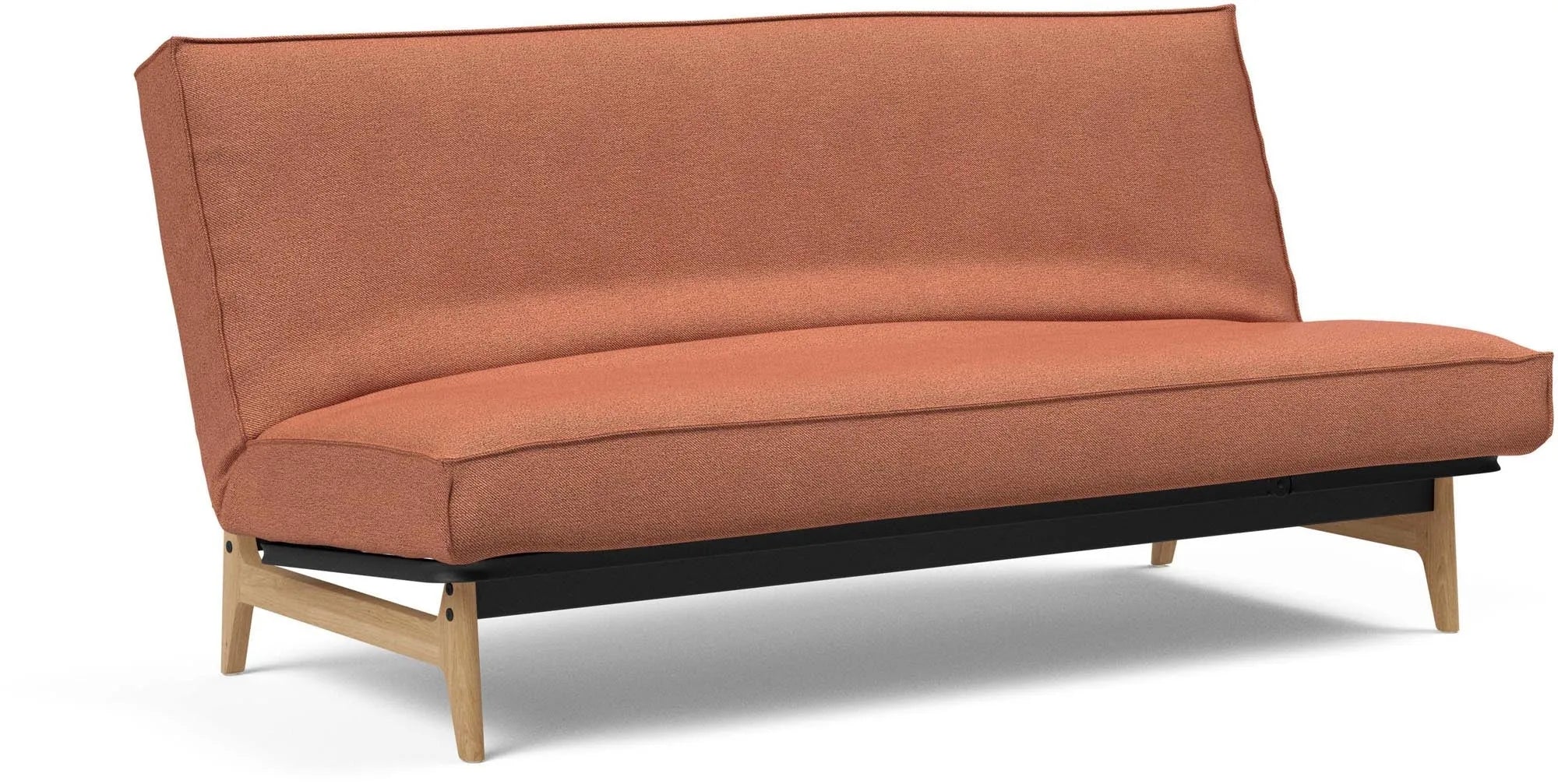 Modernes Aslak 140 Bettsofa mit strapazierfähigem Sharp Plus Bezug.