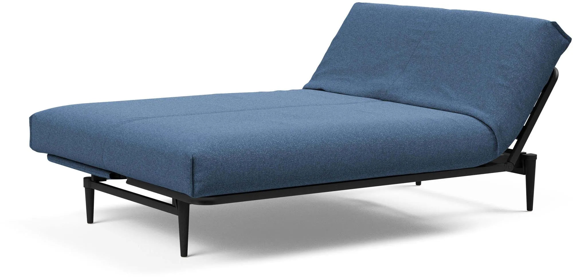 Colpus Black: Elegantes Schlafsofa mit nordischer Ästhetik.