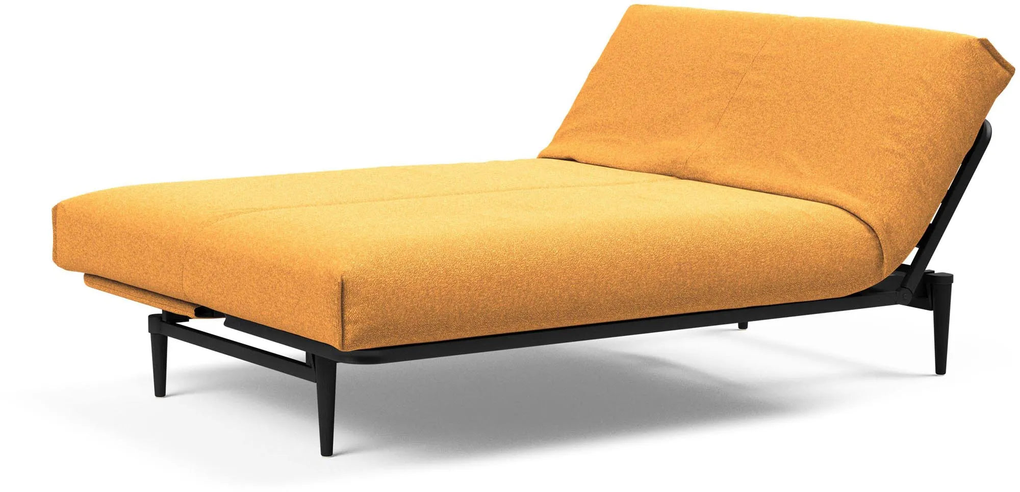 Colpus Black: Modernes Bettsofa mit skandinavischem Flair.