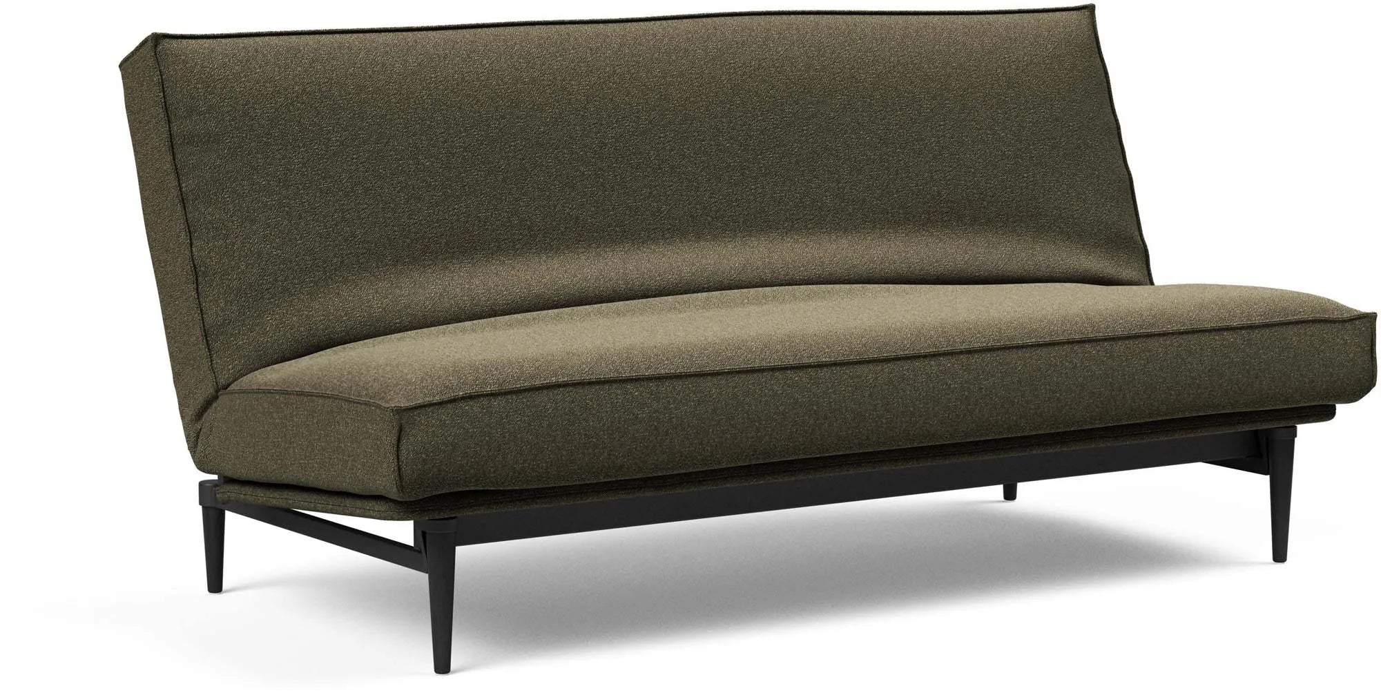 Elegantes Colpus Black Bettsofa mit Sharp Plus Bezug von Innovation.