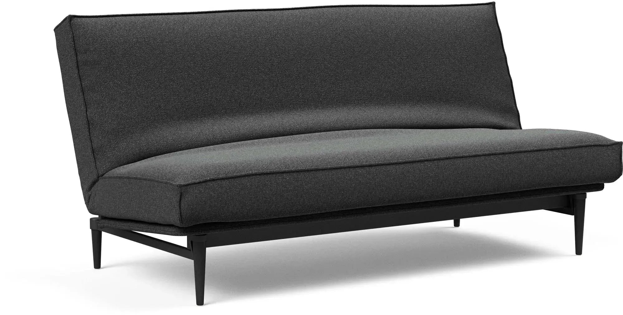 Elegantes Colpus Black Bettsofa mit Sharp Plus Bezug von Innovation.