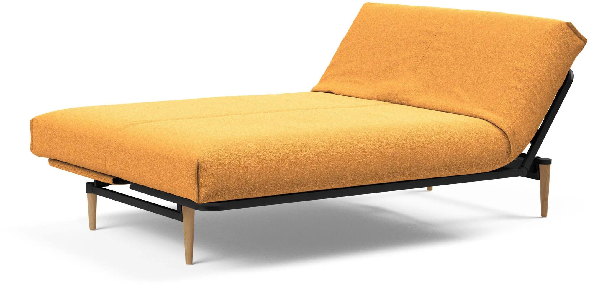 Elegantes Bettsofa mit nordischer Ästhetik und innovativer Funktion.