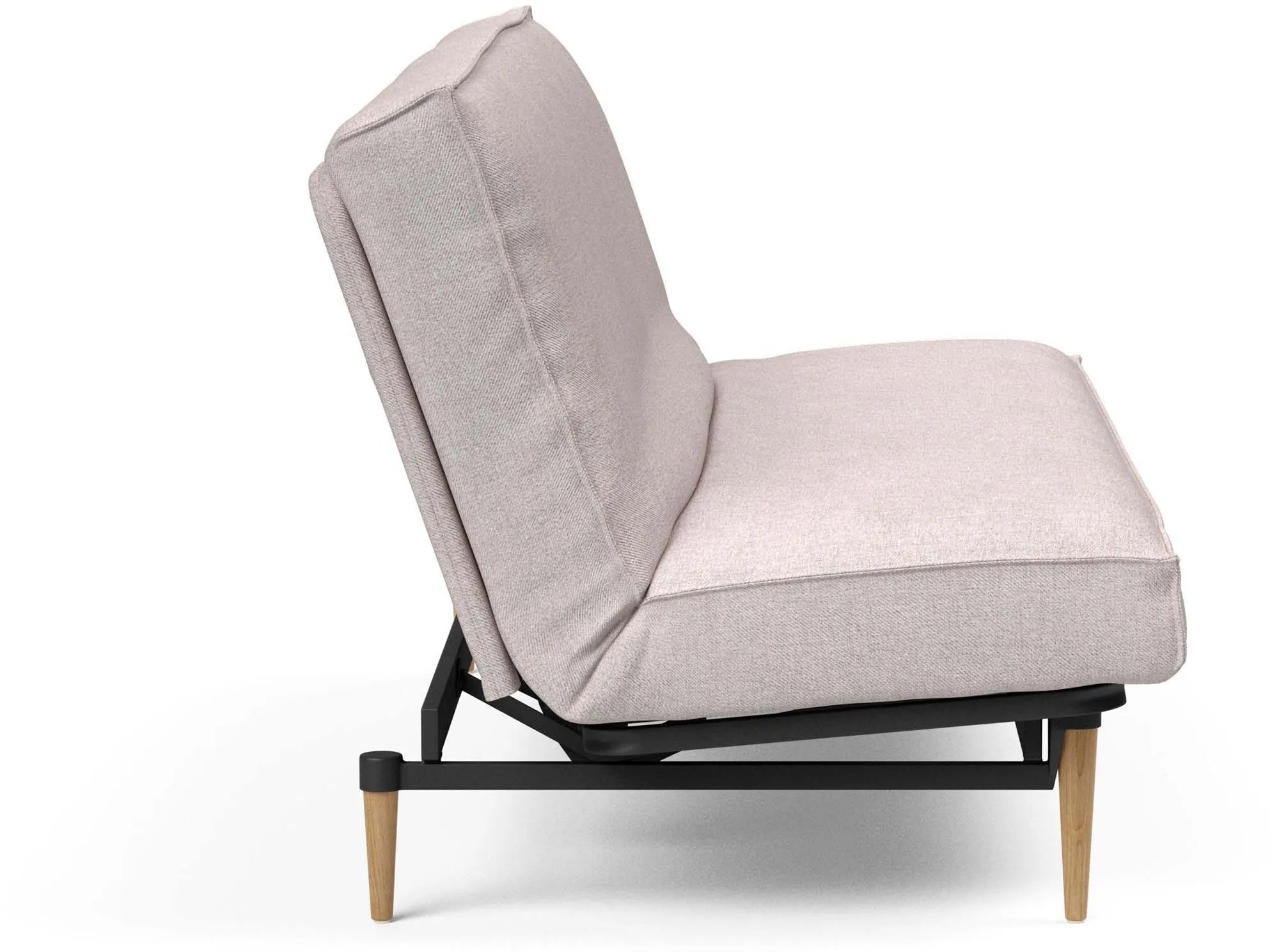 Elegantes Bettsofa mit abnehmbarem Bezug für flexiblen Komfort.