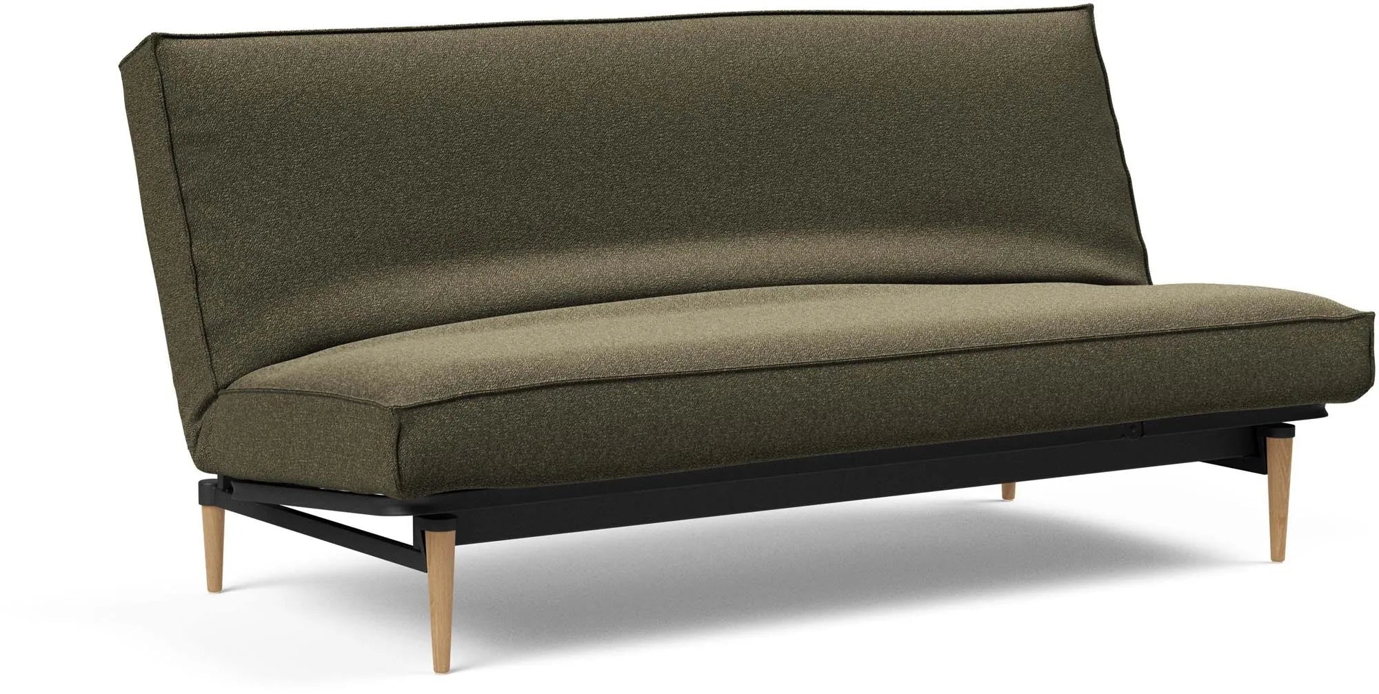 Stilvolles Bettsofa mit abnehmbarem Bezug für urbanes Wohnen.