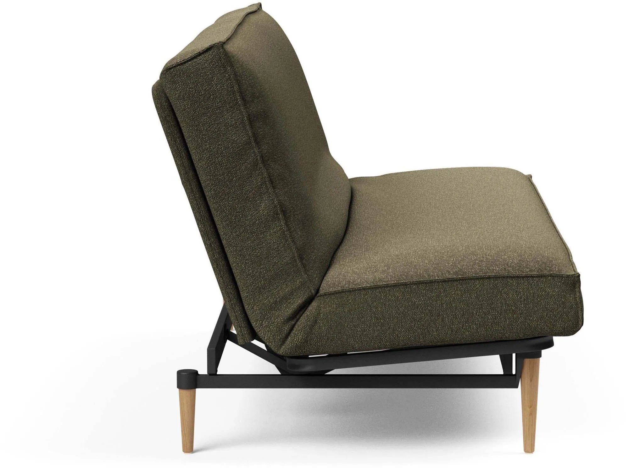 Stilvolles Bettsofa mit abnehmbarem Bezug für urbanes Wohnen.