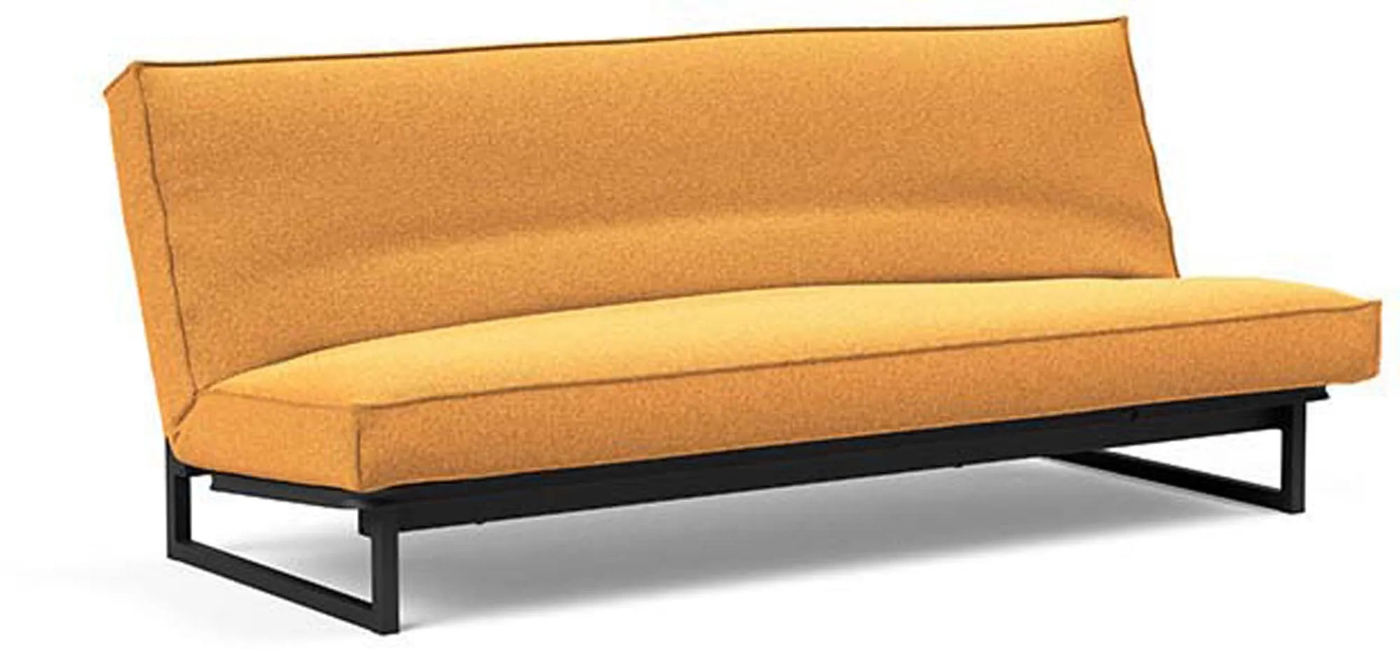 Fraction 120: Stilvolles Bettsofa mit abnehmbarem Sharp Plus Bezug.