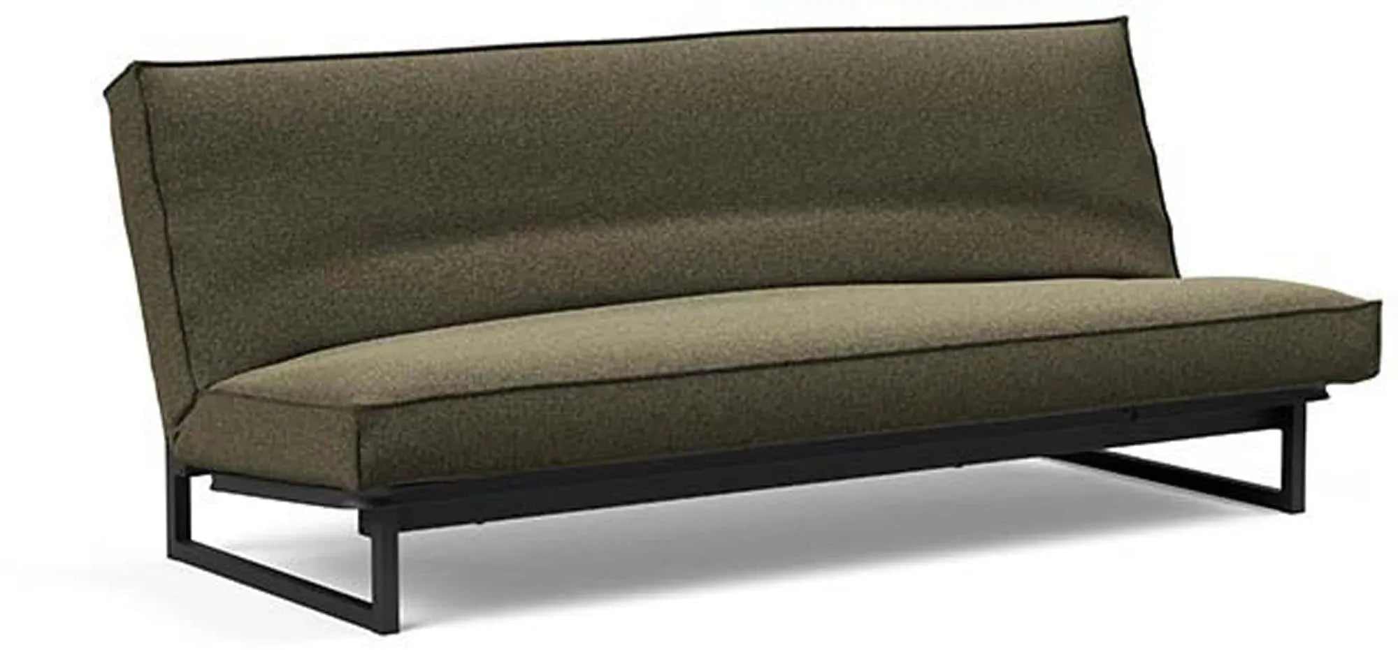 Fraction 120: Modernes Bettsofa mit waschbarem Sharp Plus Bezug.